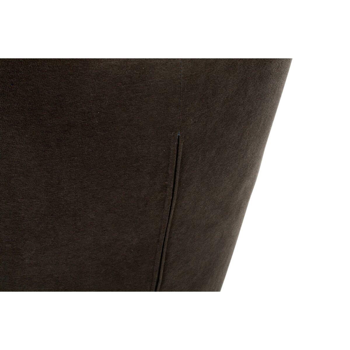 Sillón DKD Home Decor Poliéster Madera MDF Gris oscuro (60 x 57 x 88 cm)