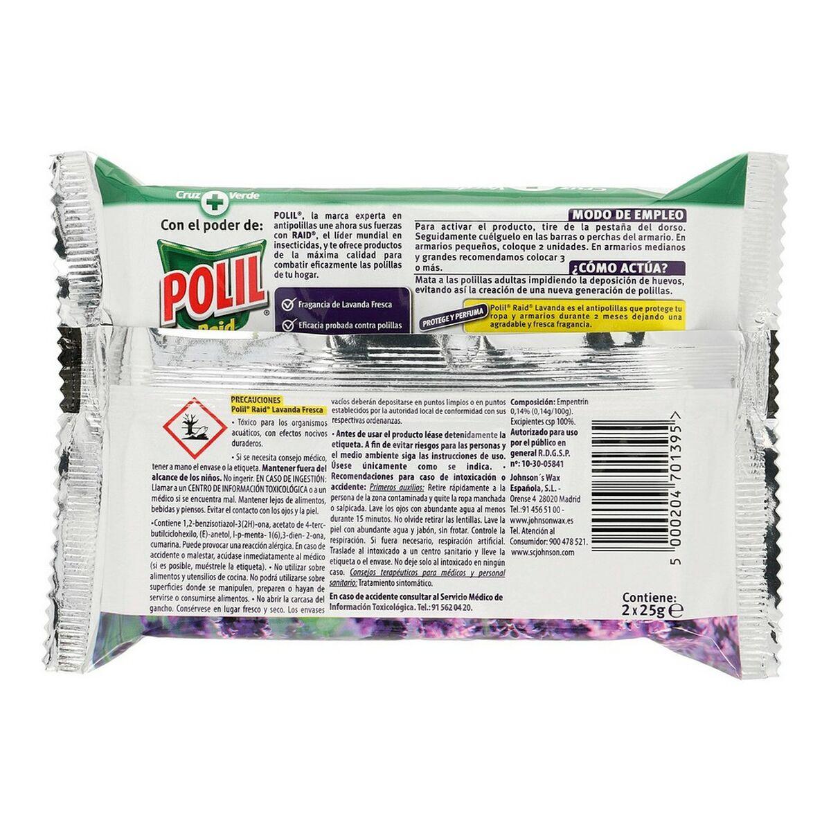Antipolillas Polil Duplo Lavanda (2 uds)