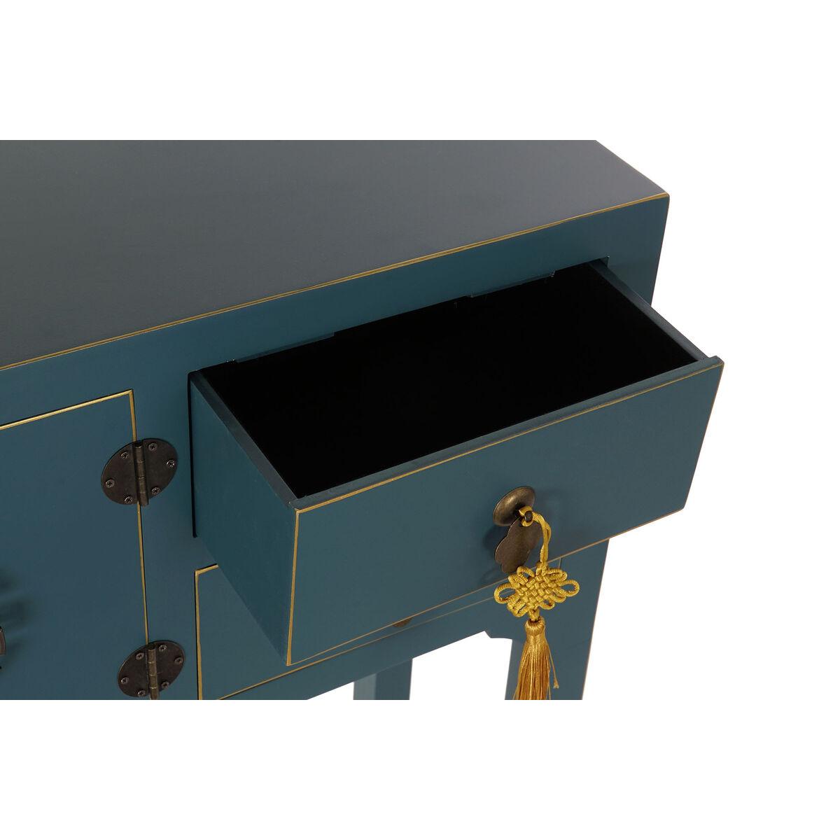 Consola DKD Home Decor Abeto Azul Madera MDF 63 x 26 x 83 cm