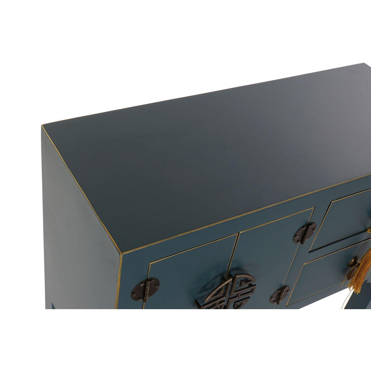 Consola DKD Home Decor Abeto Azul Madera MDF 63 x 26 x 83 cm