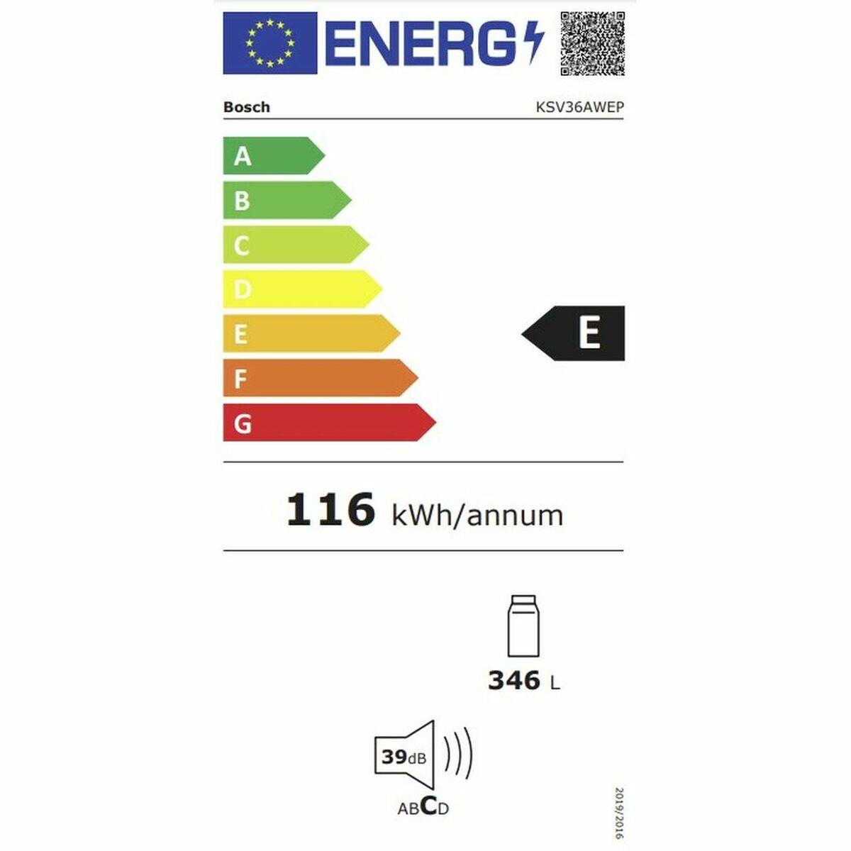 Frigorífico BOSCH KSV36AWEP Blanco (186 x 60 cm)