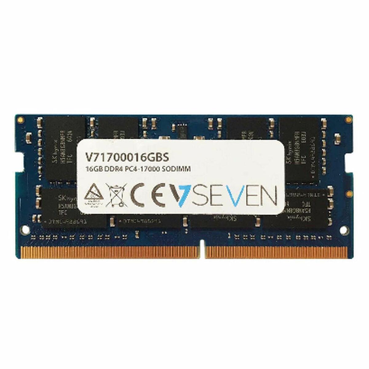 Memoria RAM V7 V71700016GBS 16 GB CL15 DDR4