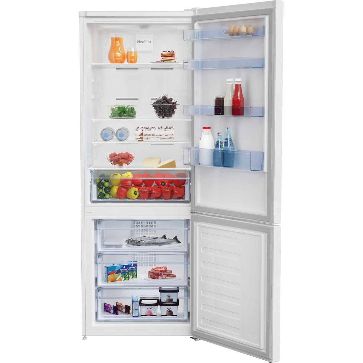 Frigorífico combinado BEKO RCNE560K40WN Blanco (192 x 70 cm)