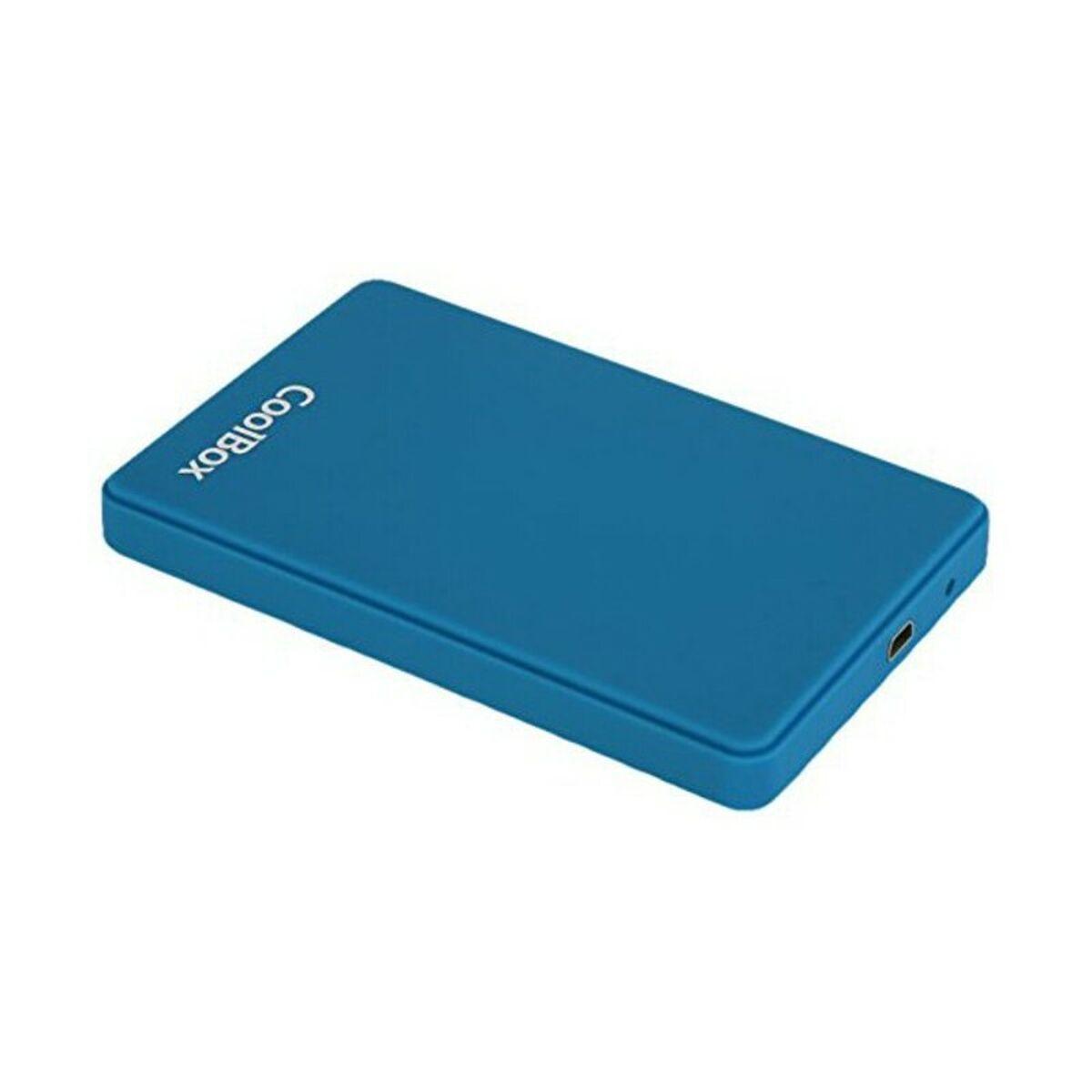 Carcasa para Disco Duro CoolBox COO-SCG2543-6 Azul 2,5