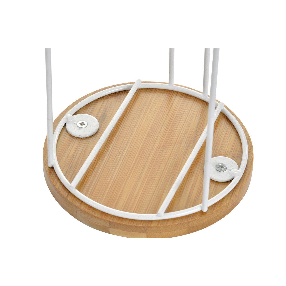 Juego de Tazas de Café DKD Home Decor Multicolor Metal Bambú Dolomita 260 ml