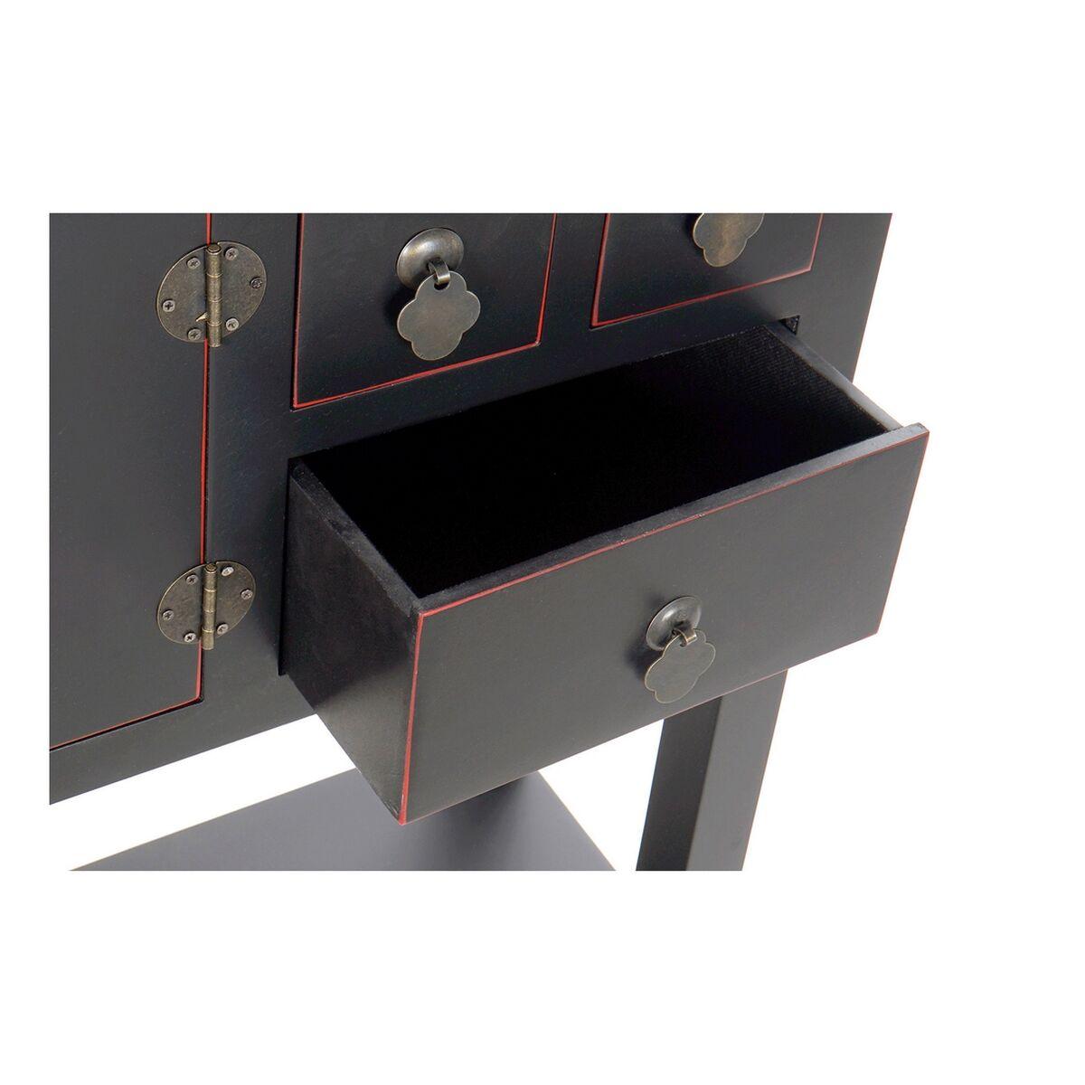 Recibidor DKD Home Decor Negro 95 x 24 x 79 cm