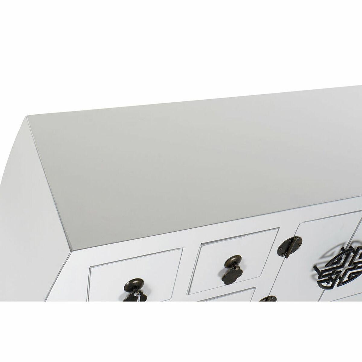 Recibidor DKD Home Decor Blanco Plateado 98 x 26 x 80 cm