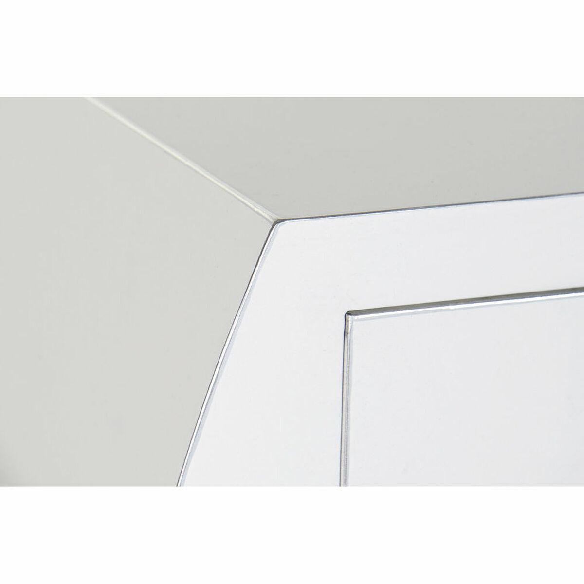 Recibidor DKD Home Decor Blanco Plateado 96 x 26 x 80 cm
