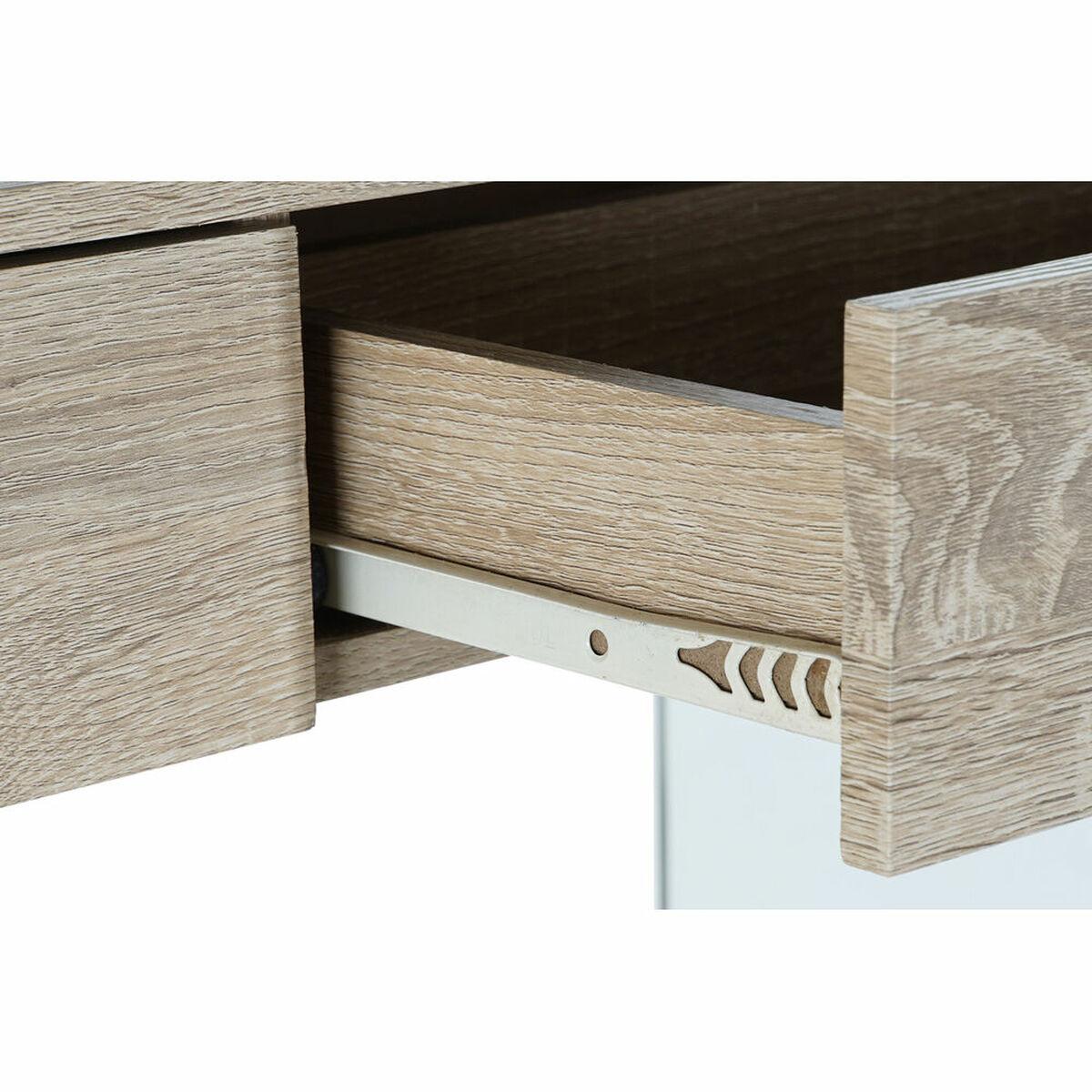 Estantería DKD Home Decor 90 x 35 x 180 cm Cristal Natural Madera Transparente Madera MDF