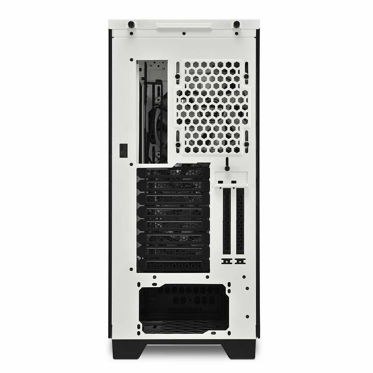 Caja Semitorre ATX Sharkoon CA300T LED RGB Blanco