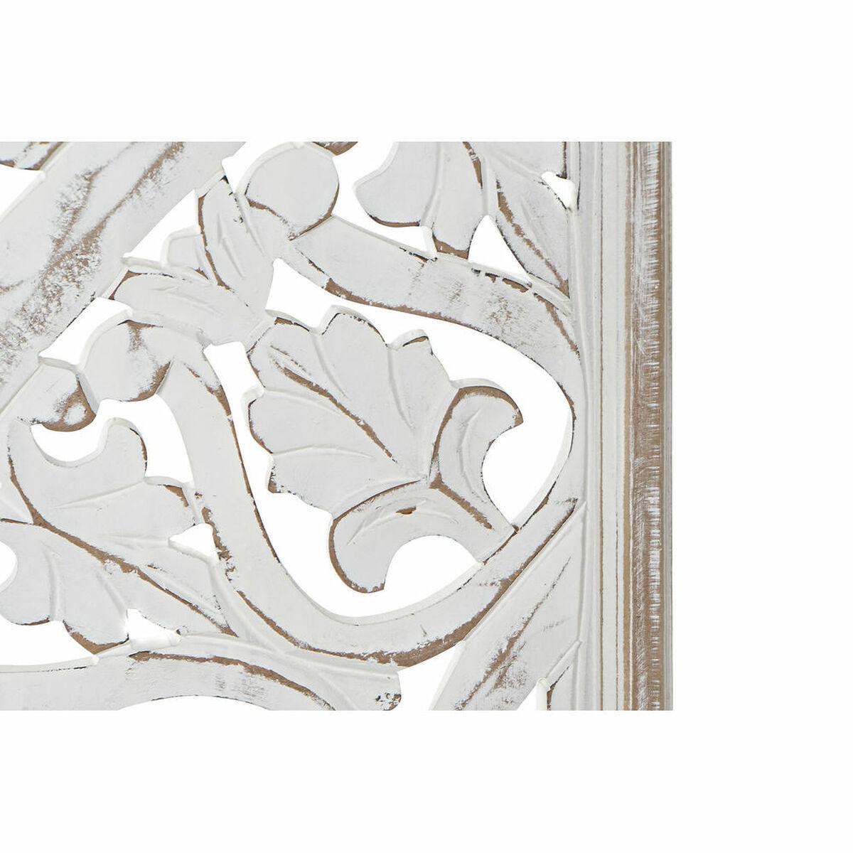 Decoración de Pared DKD Home Decor Mandala Madera MDF (120.5 x 2 x 121.5 cm)