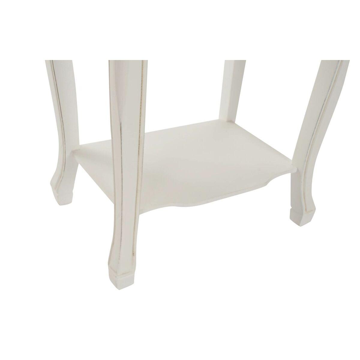 Mesa auxiliar DKD Home Decor Blanco Marrón Multicolor 48 x 34 x 67,5 cm