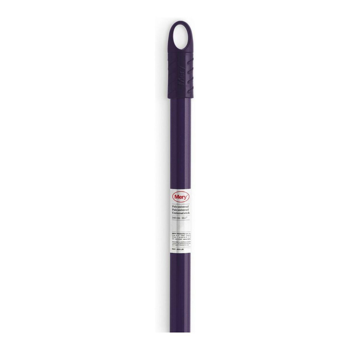 Palo para Escoba Mery Metal Lila (140 cm)