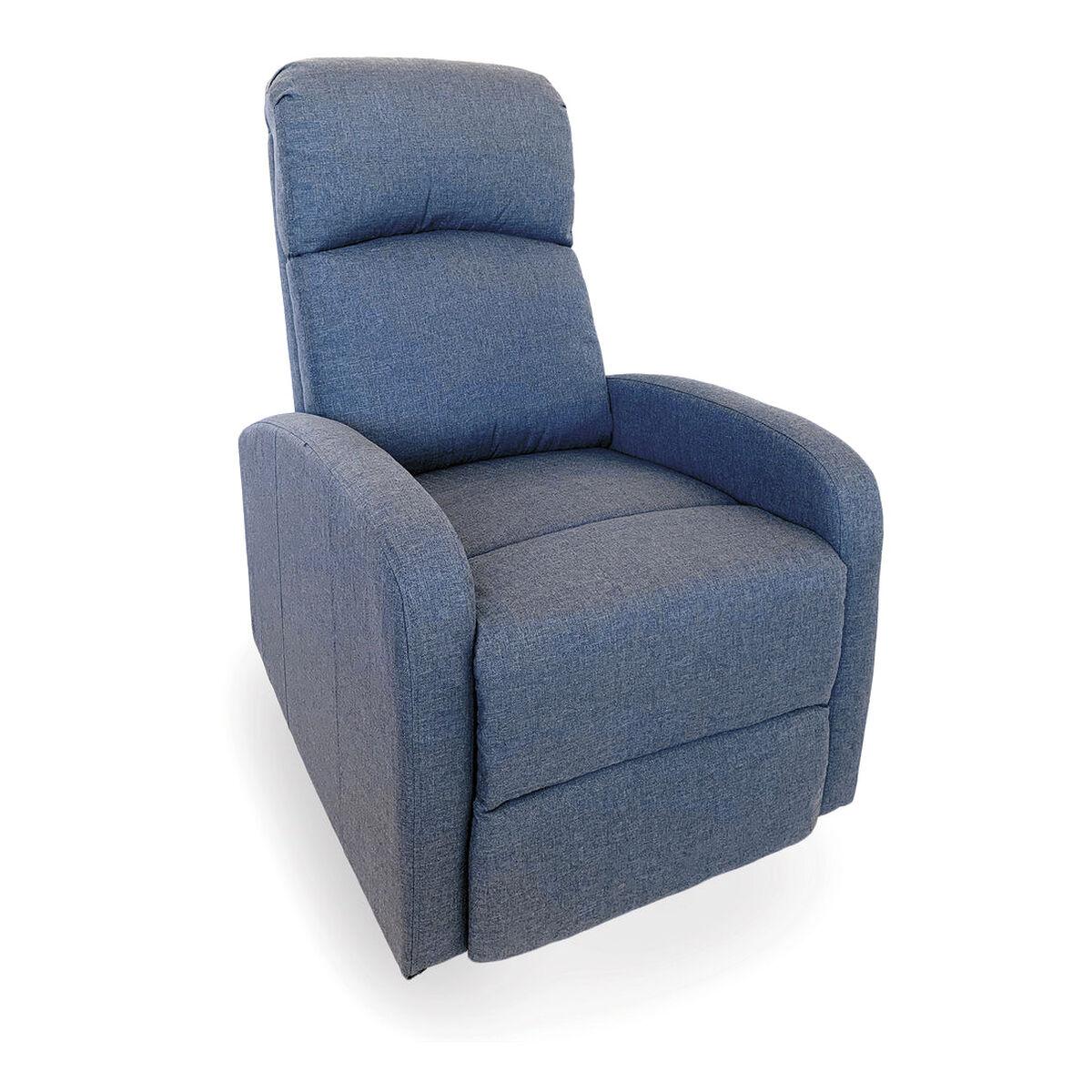 Sillón Reclinable Astan Hogar Relax Manual Azul
