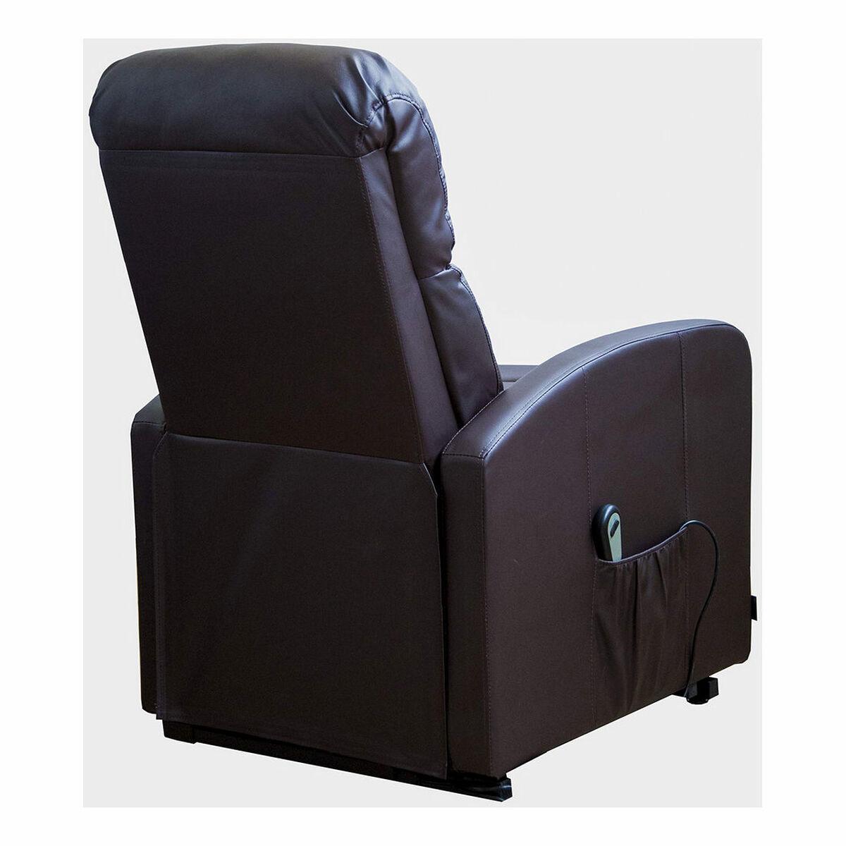 Sillón Reclinable Astan Hogar Relax Chocolate Piel Sintética