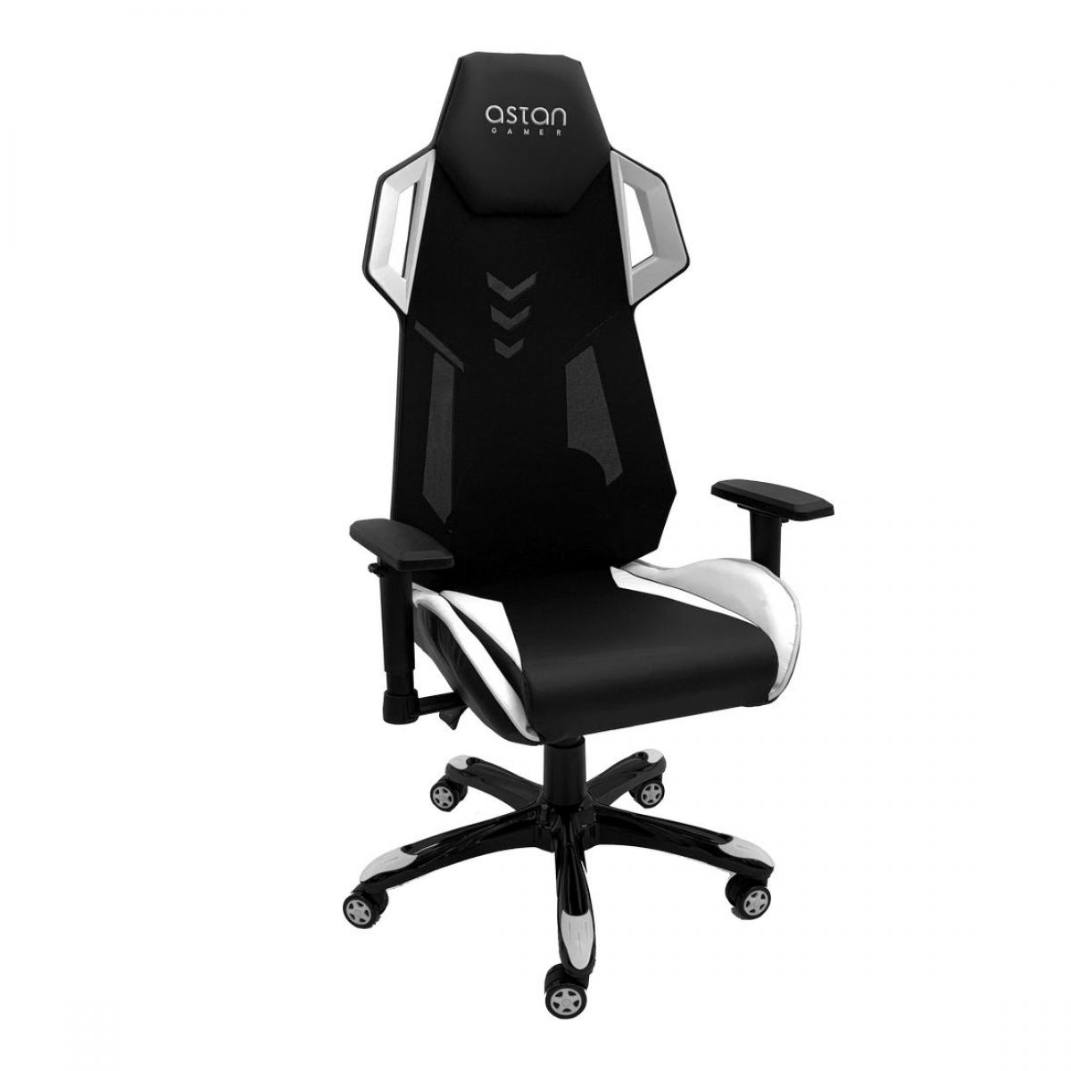 Silla Gaming Astan Hogar Stream Team Blanco/Negro