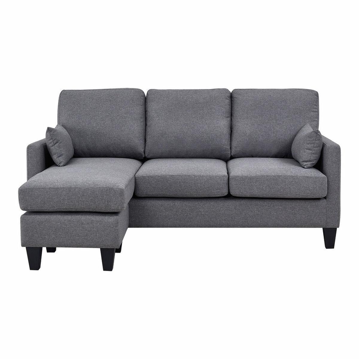 Sofá Cama Astan Hogar Chaise Lounge Gris