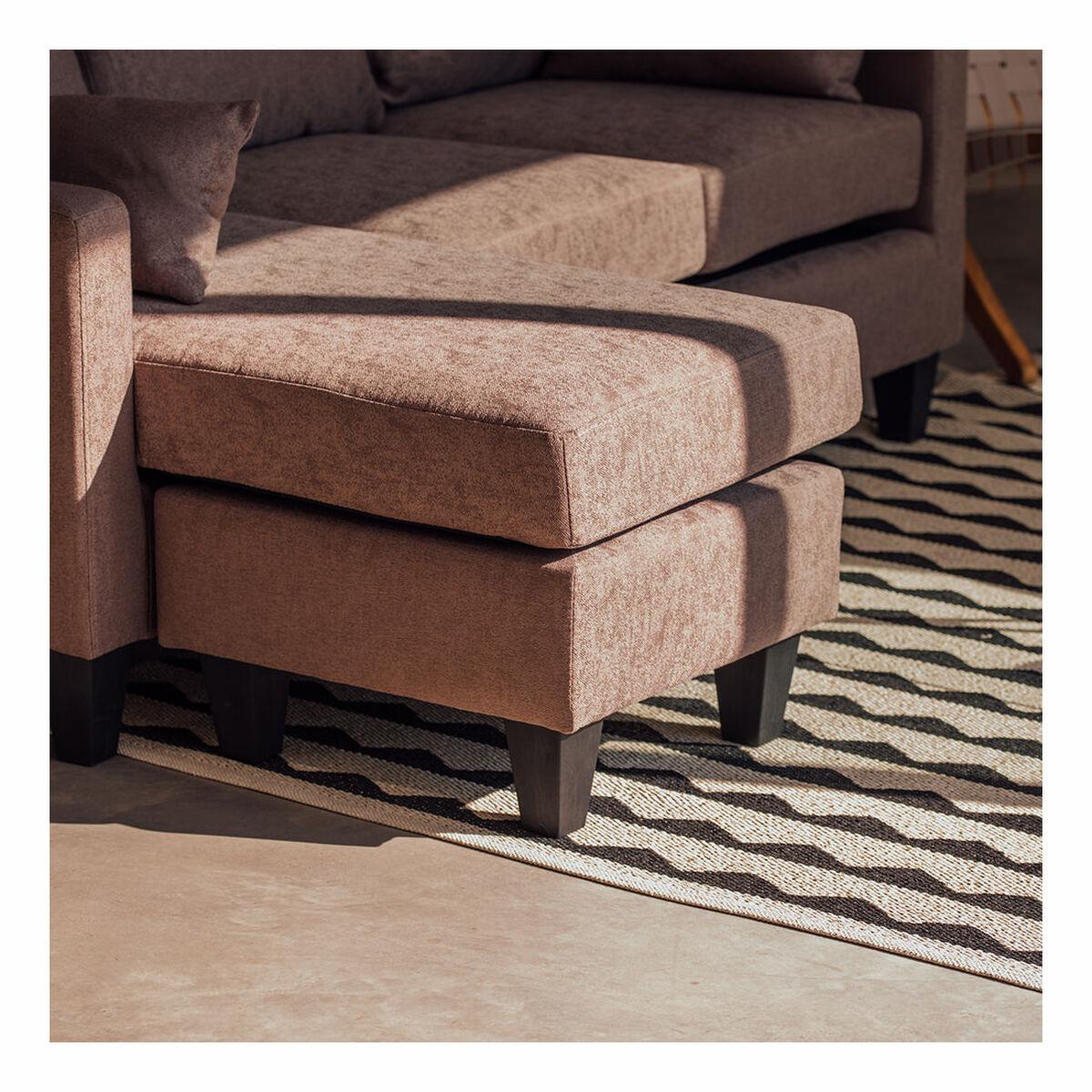 Sofá Cama Astan Hogar Chaise Lounge Chocolate
