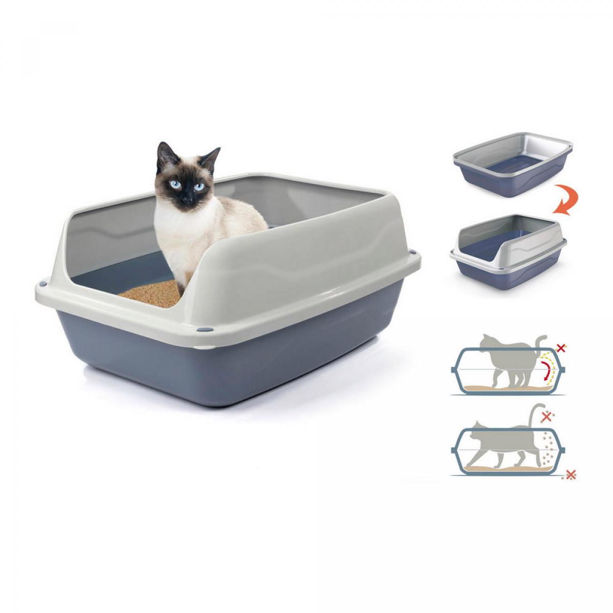 Arenero para Gatos Georplast Sonic (56 x 40 x 24 cm)