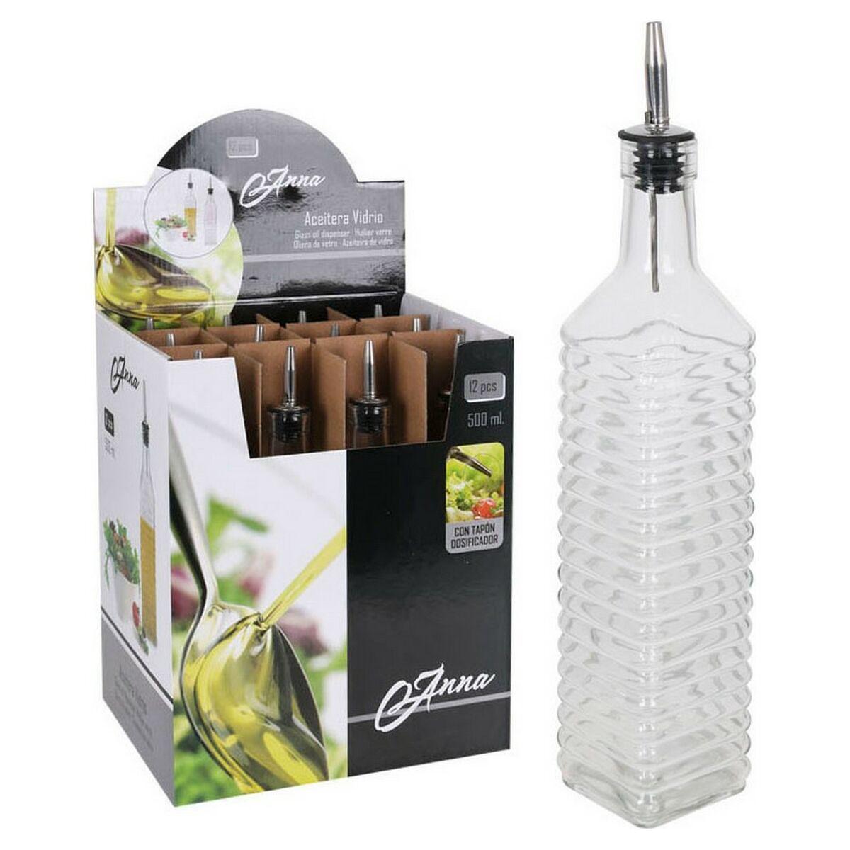 Aceitera Anna Anna Vidrio Metal 500 ml