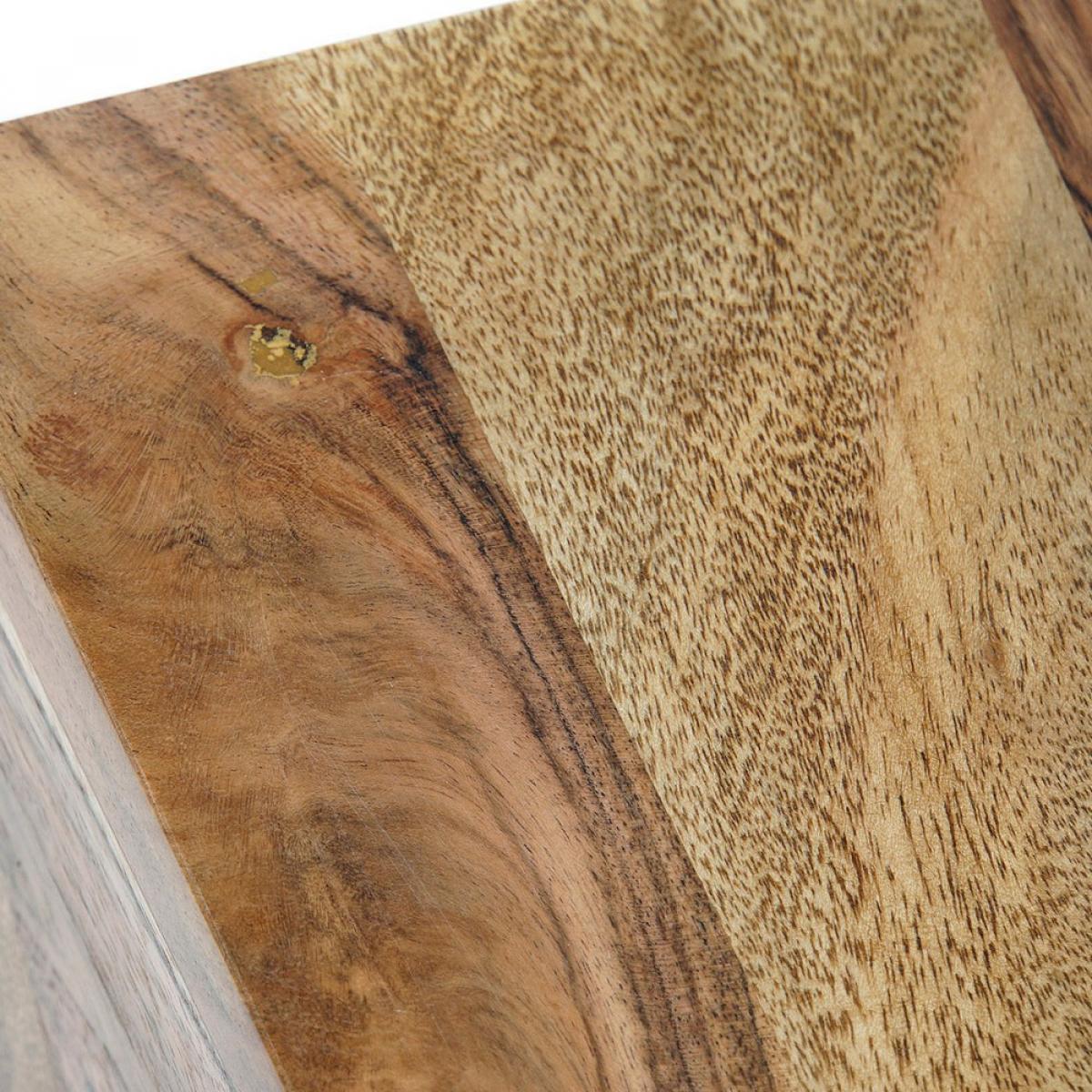 Mesa auxiliar DKD Home Decor Acacia 45 x 45 x 40 cm