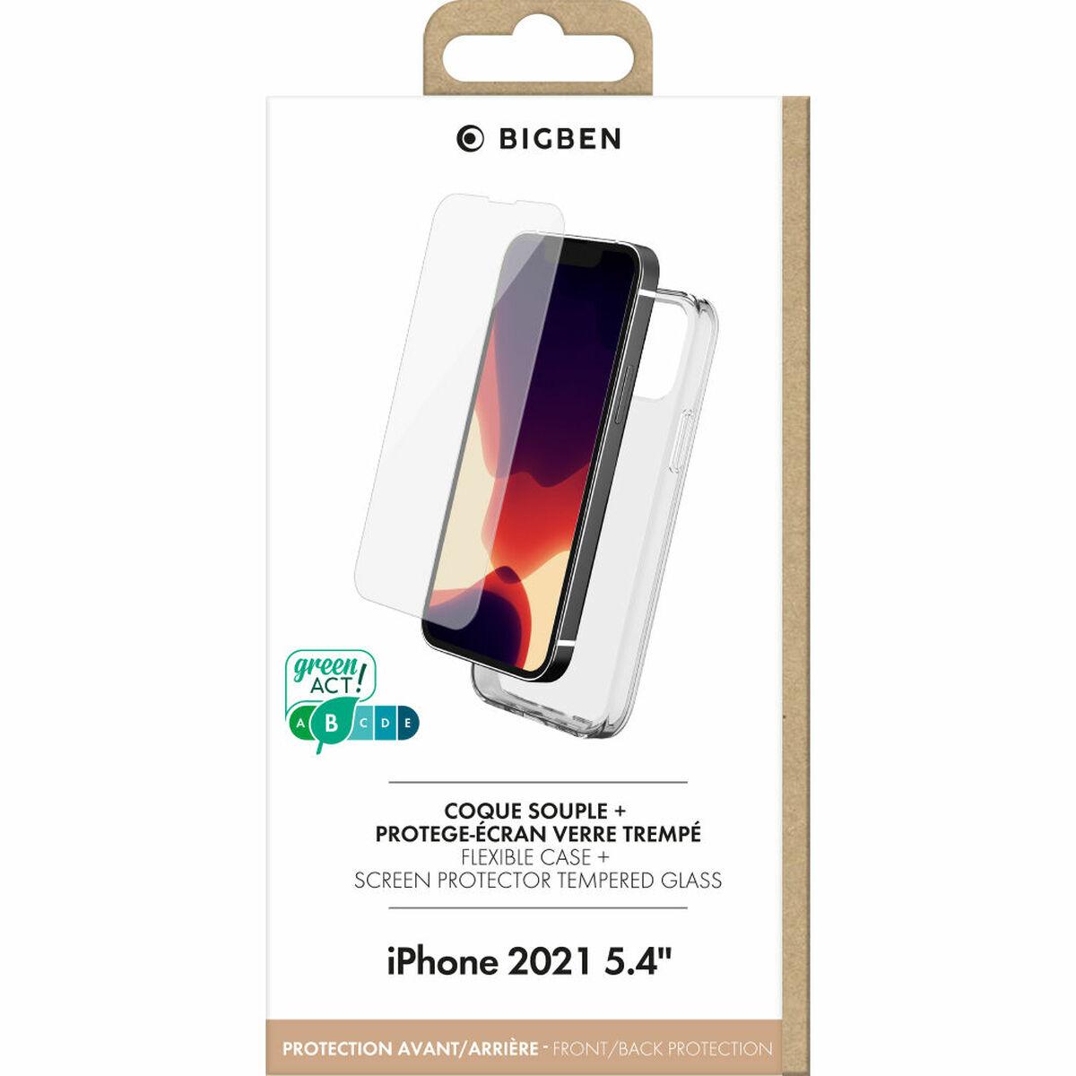 Protector de Pantalla Big Ben Interactive PACKSILIVTIP1354     IPHONE 13 MINI Transparente Carcasa