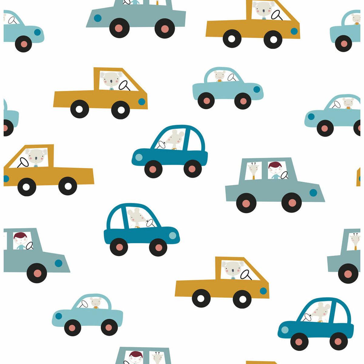 Saco Nórdico sin Relleno Haciendo el Indio Cars (Cama de 105) (105 x 190 cm)
