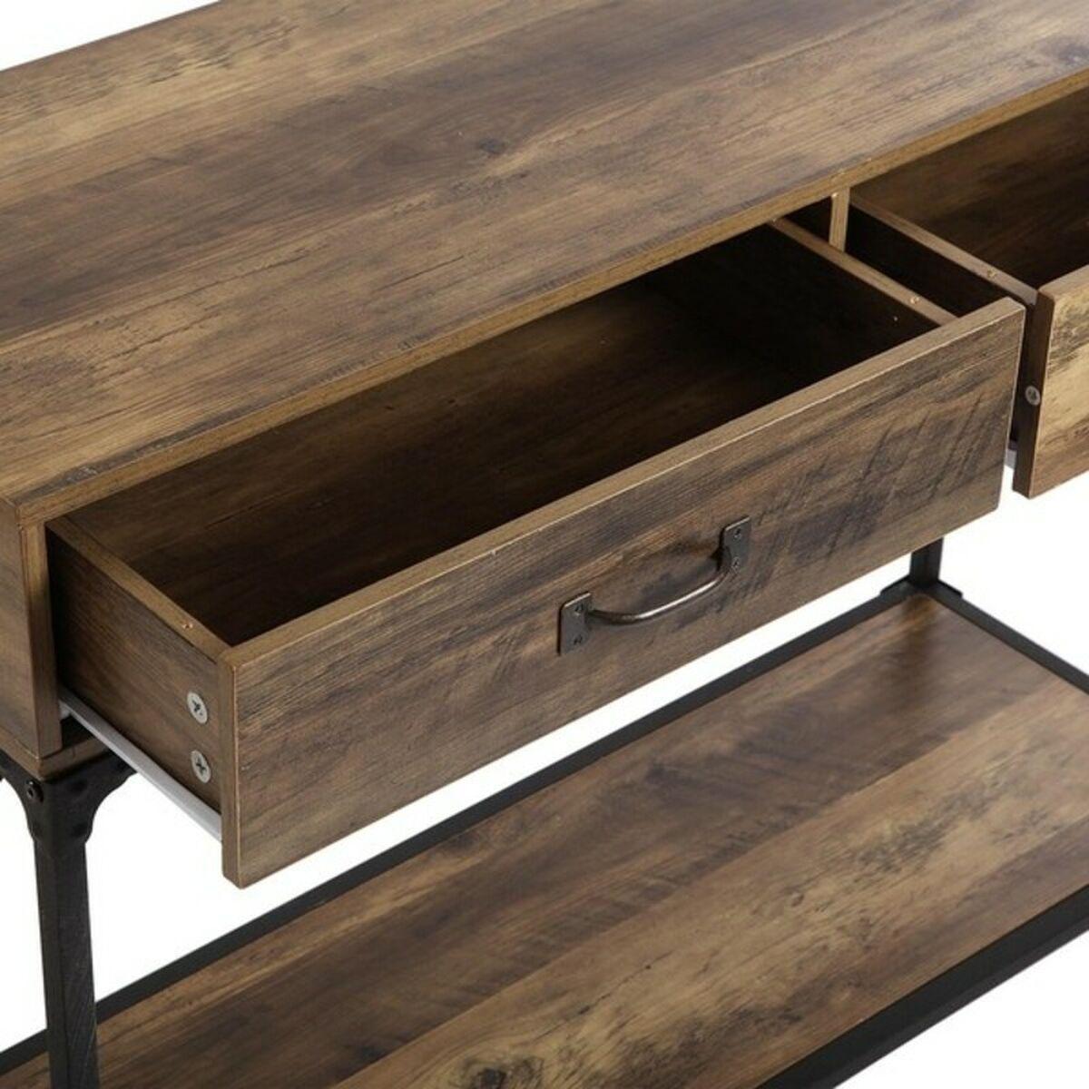 Consola Versa Metal Madera (35 x 76 x 100 cm)