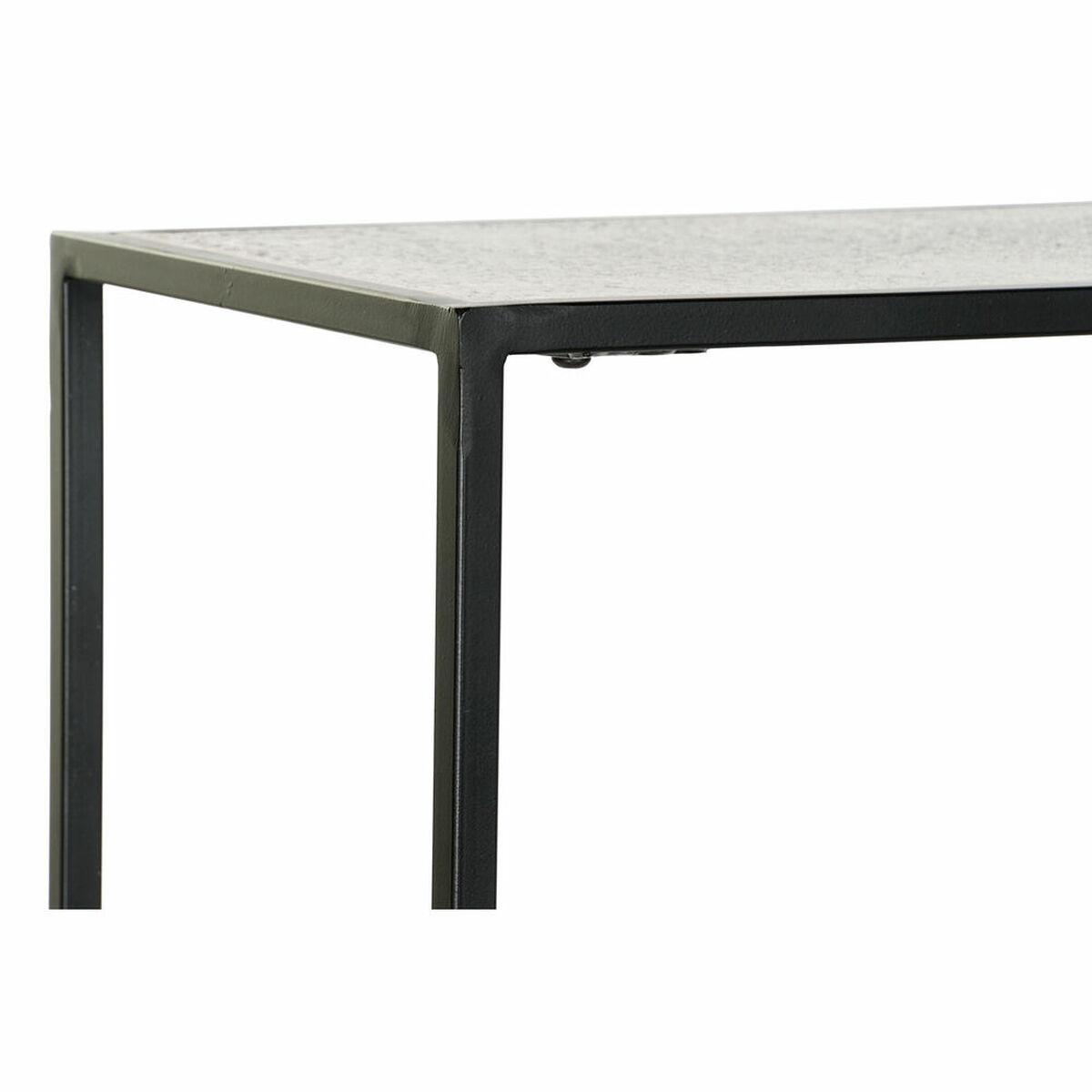 Recibidor DKD Home Decor Negro Dorado 110 x 25 x 84 cm
