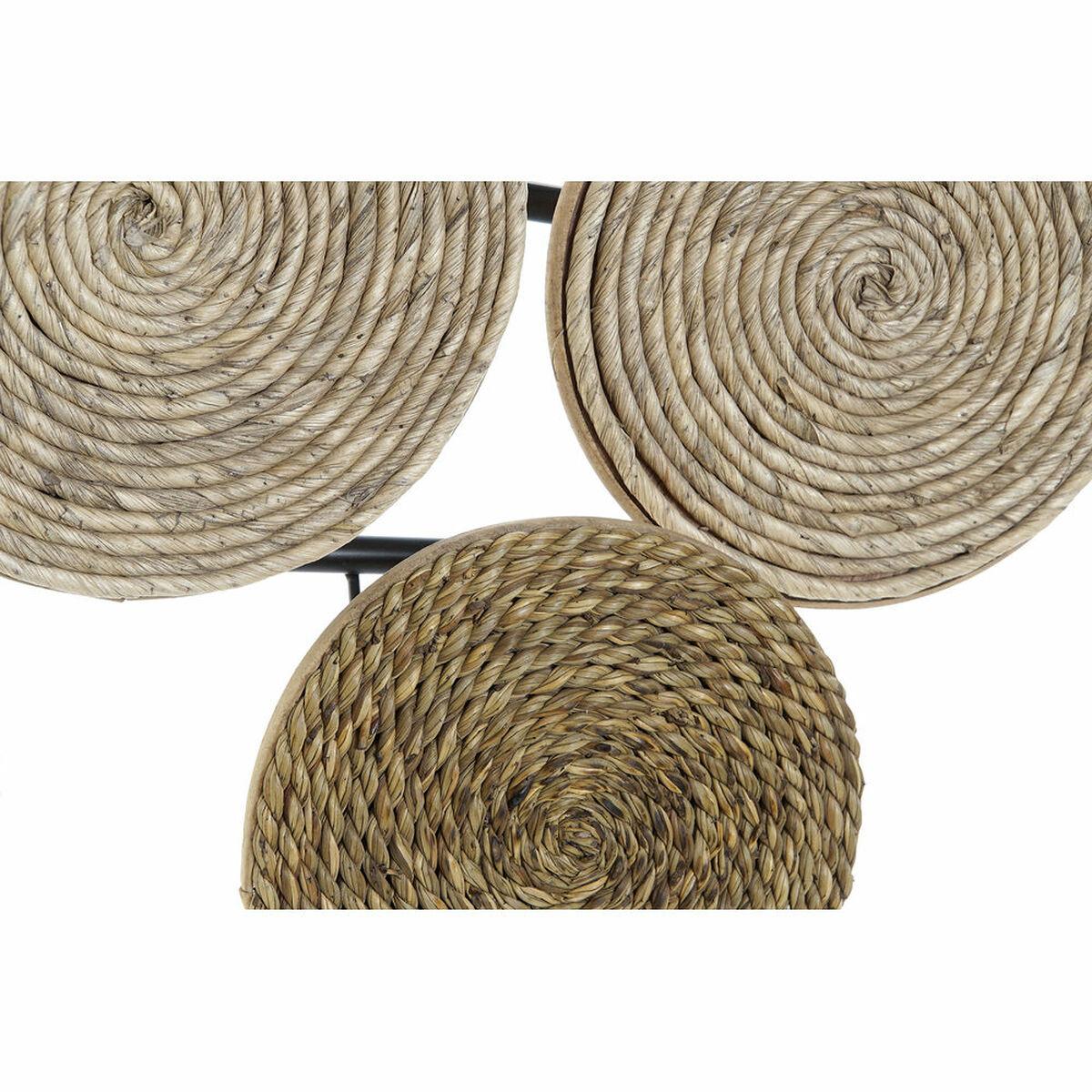 Decoración de Pared DKD Home Decor Multicolor Natural 88 x 6,5 x 43 cm