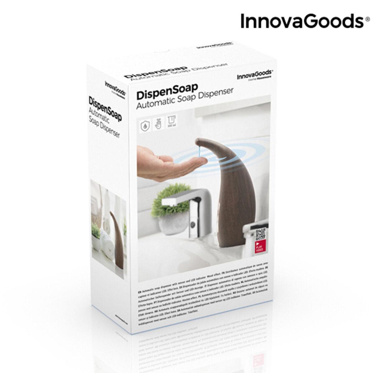 Dispensador de Jabón Automático con Sensor DispenSoap InnovaGoods IG815066 (Reacondicionado A+)