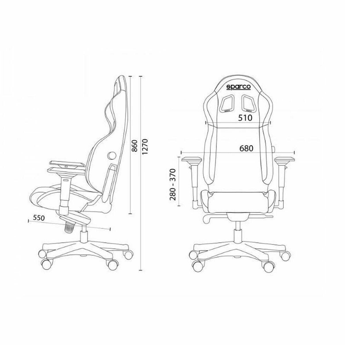 Silla Gaming Sparco S00998NRNR Negro