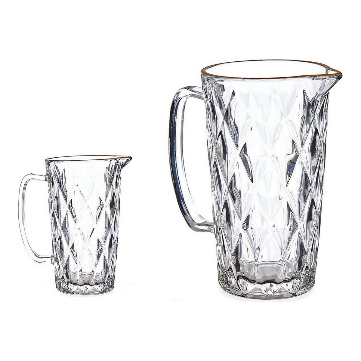Jarra Vivalto J-38DL/BHA1-M Transparente Dorado Vidrio Diamante 1 L