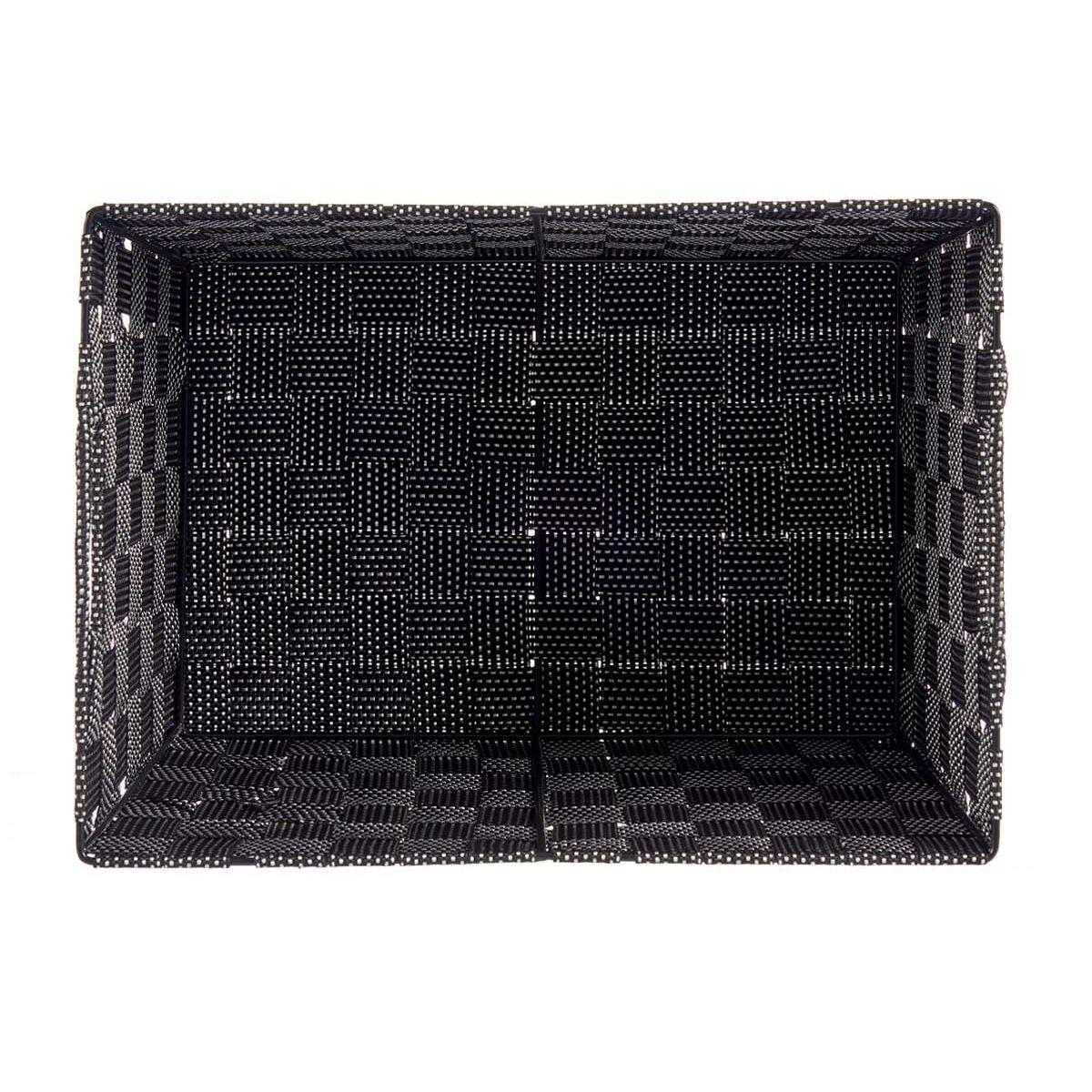 Cesta 25 x 20 x 35 cm Negro Tela 10 L