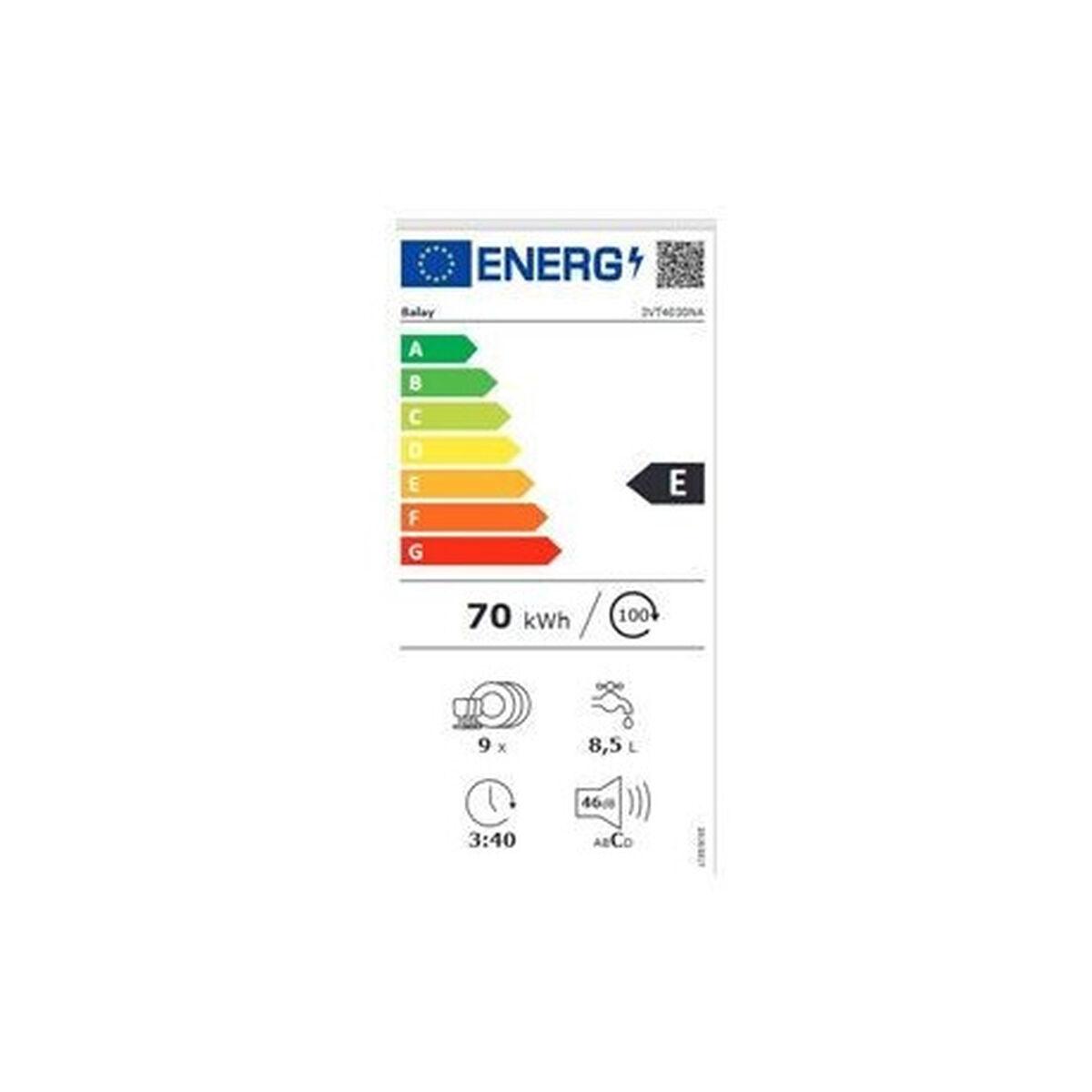 Lavavajillas Balay 3VT4030NA Blanco 45 cm