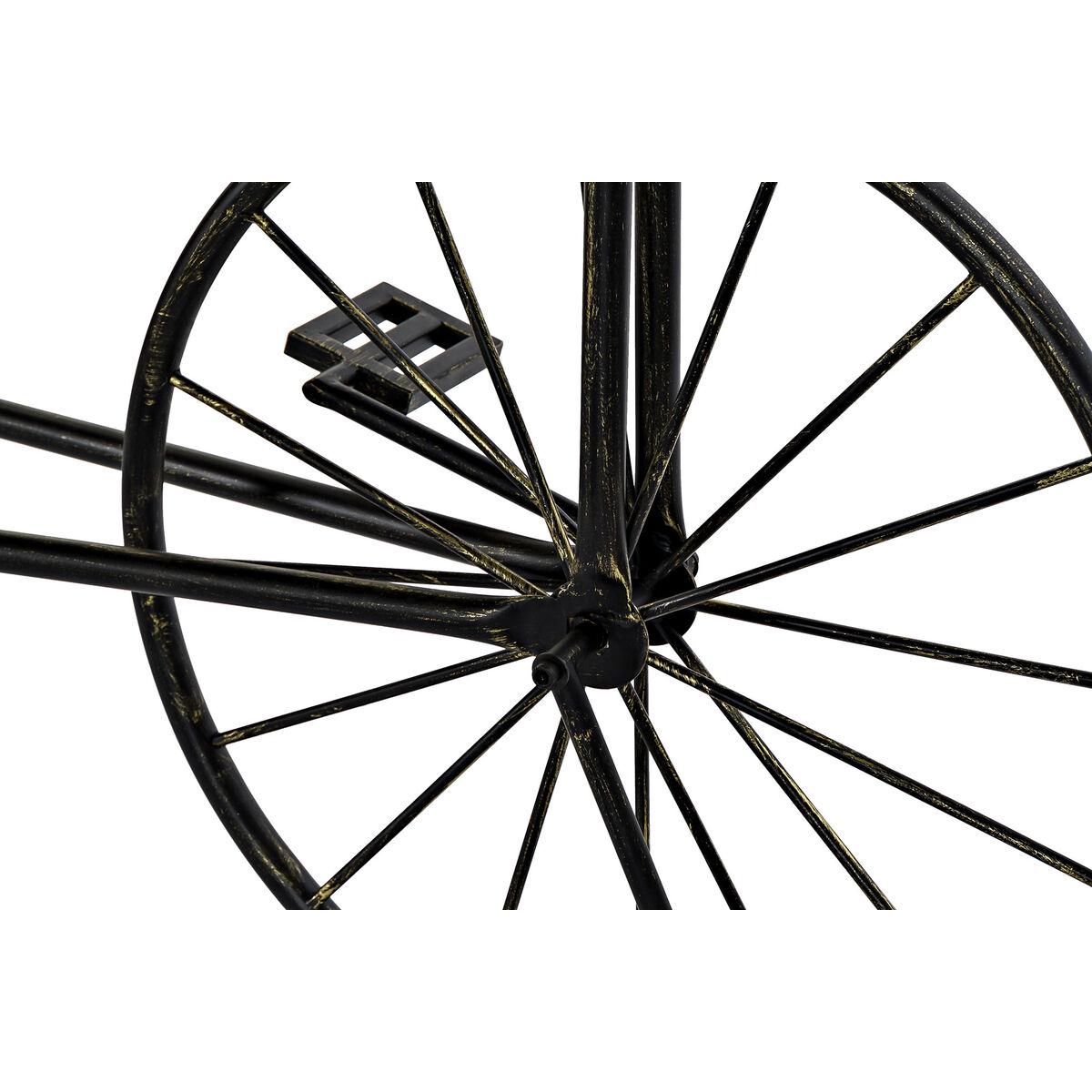 Consola DKD Home Decor Negro Metal Abeto 128 x 40 x 82 cm