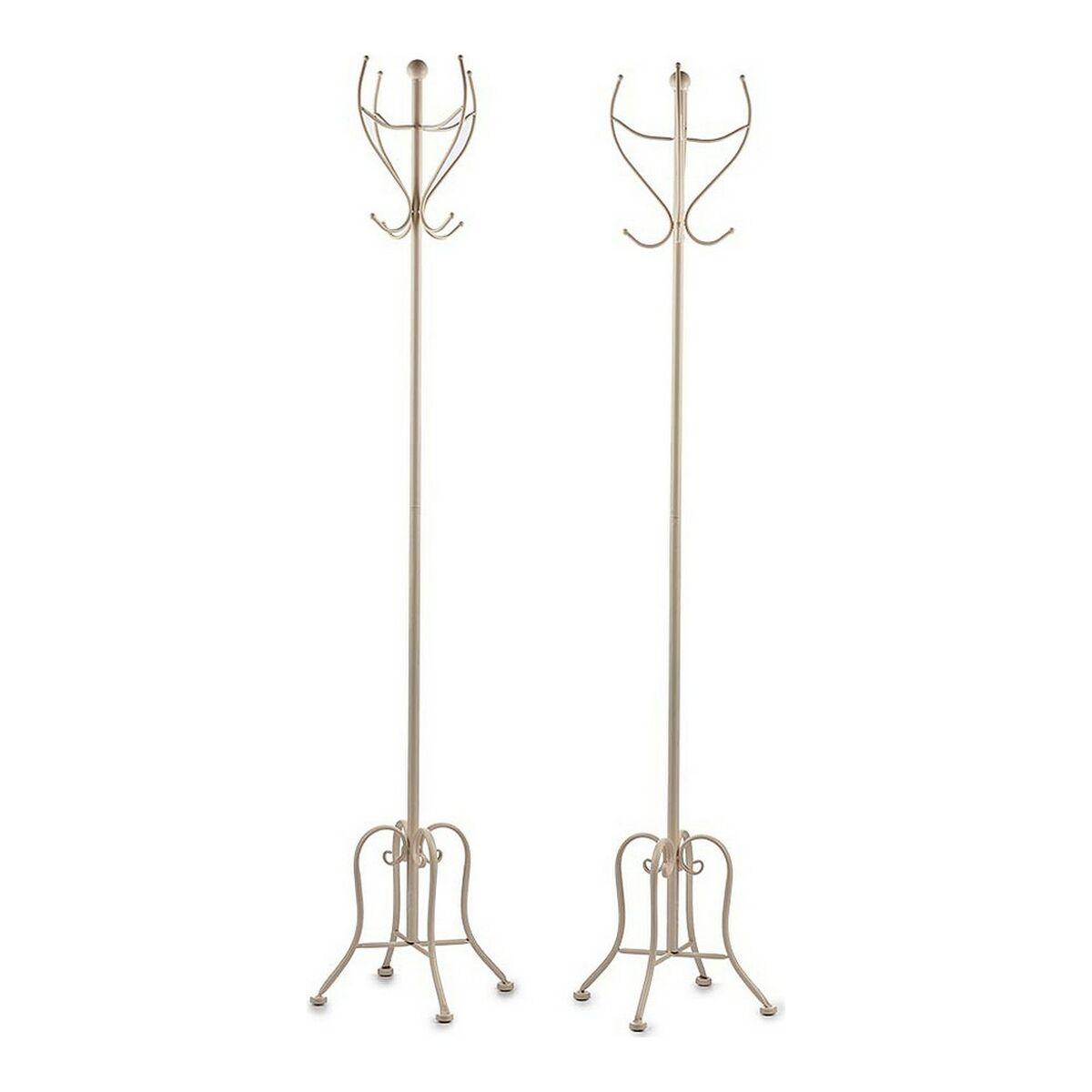 Perchero Metal Crema (30 x 180 x 30 cm)