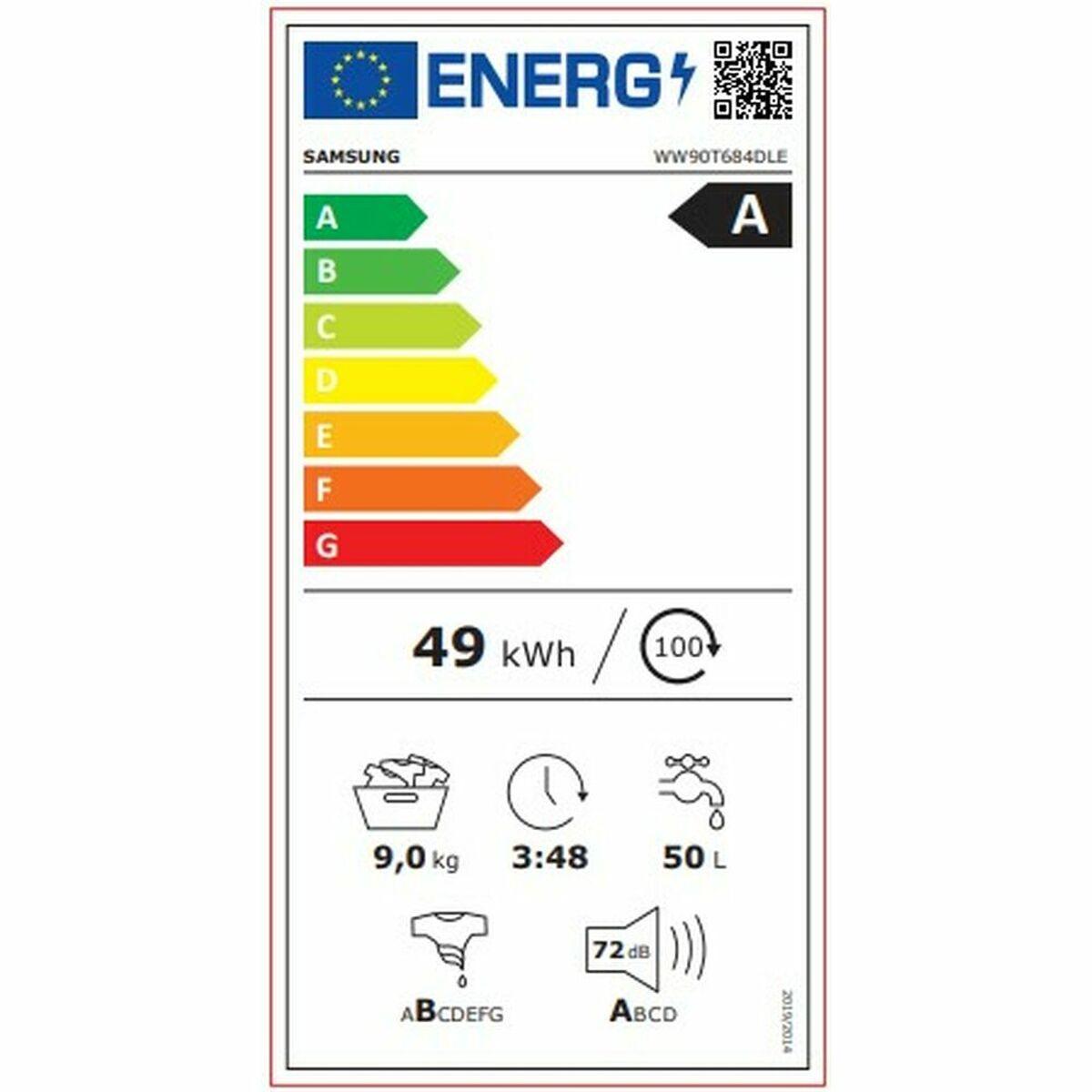 Lavadora Samsung WW90T684DLE/S3 Blanco 1400 rpm 9 kg 60 cm