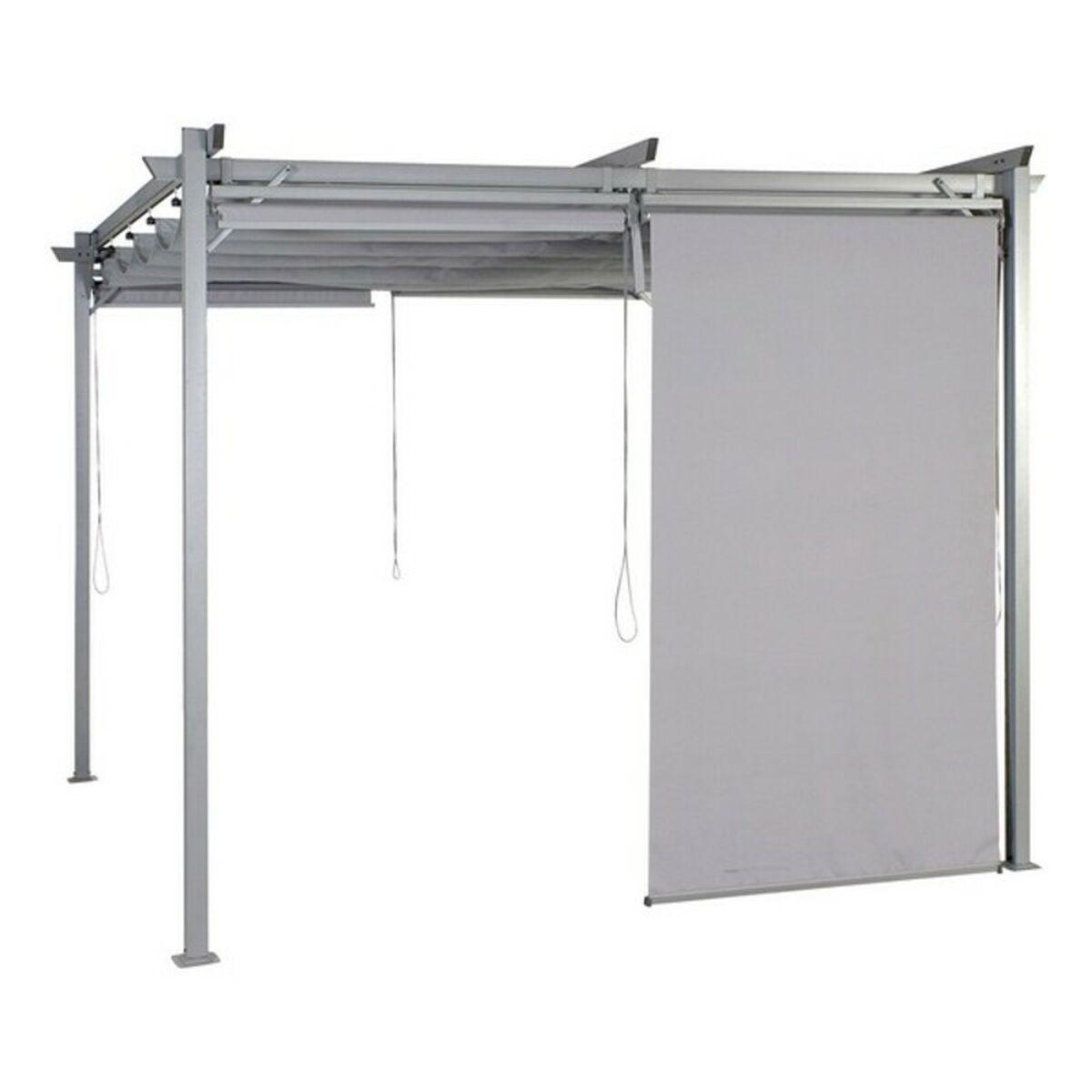 Pérgola DKD Home Decor MB-179020 290 x 290 x 230 cm Acero Metal/Plástico