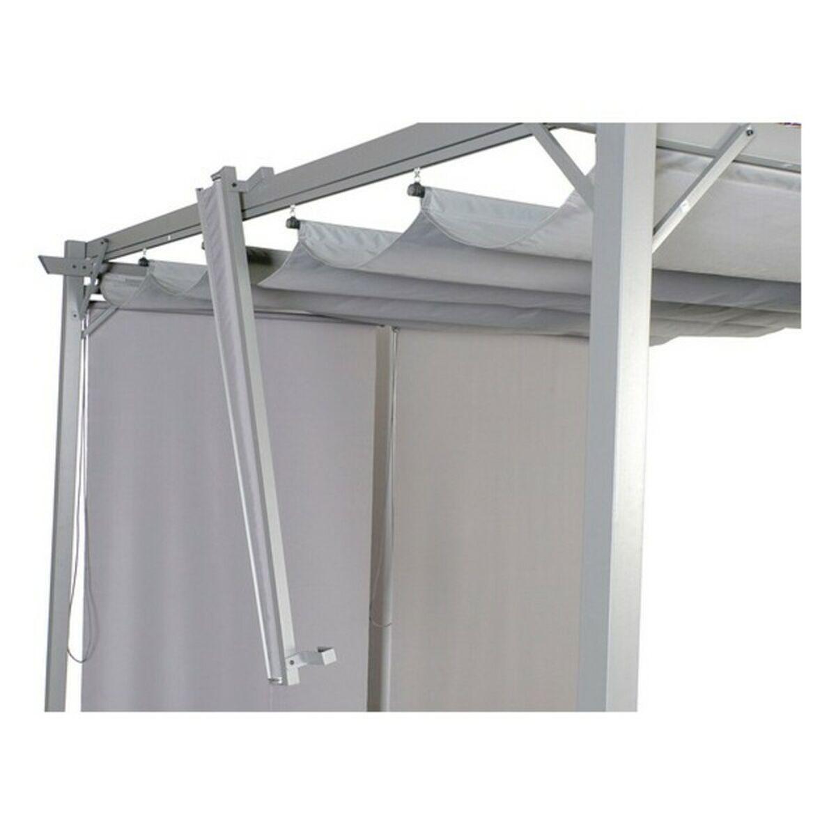 Pérgola DKD Home Decor MB-179020 290 x 290 x 230 cm Acero Metal/Plástico