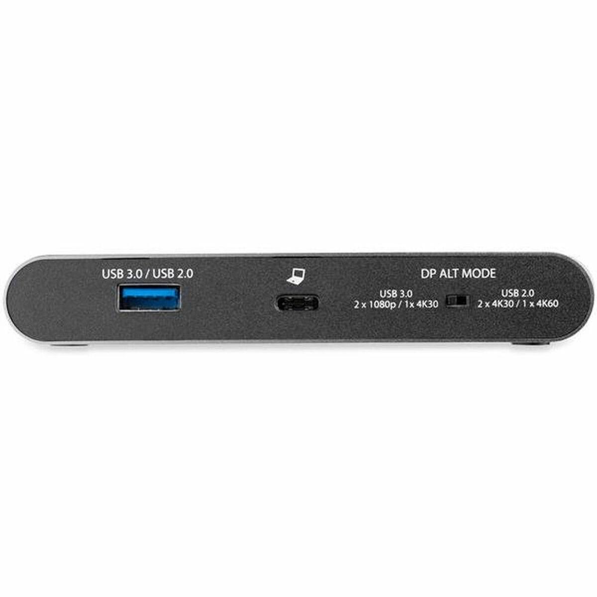 Hub USB Startech DK30C2HAGPD Negro Gris USB-C