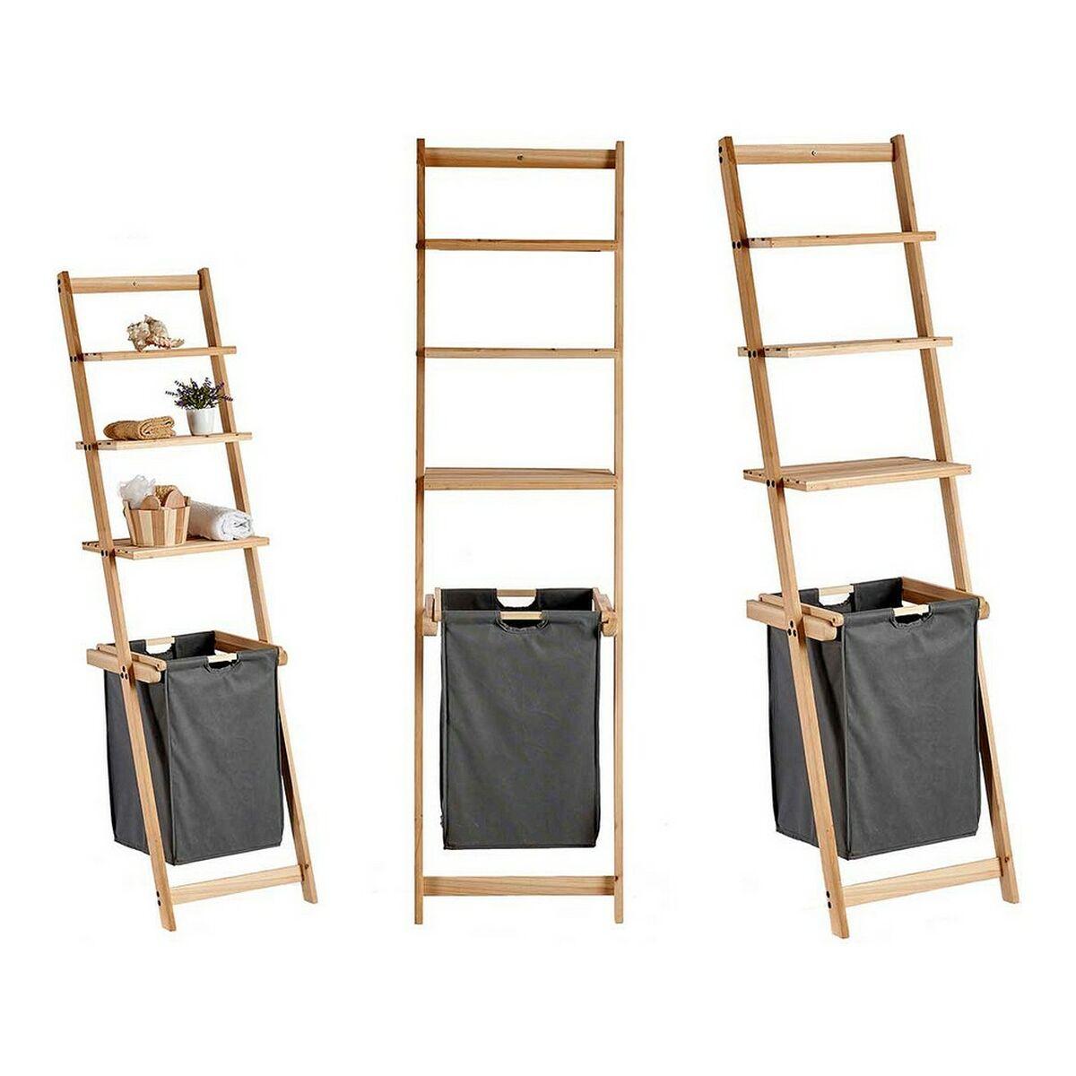 Estantería Kipit MH15930H Marrón Gris Madera 36 x 151 x 41,5 cm