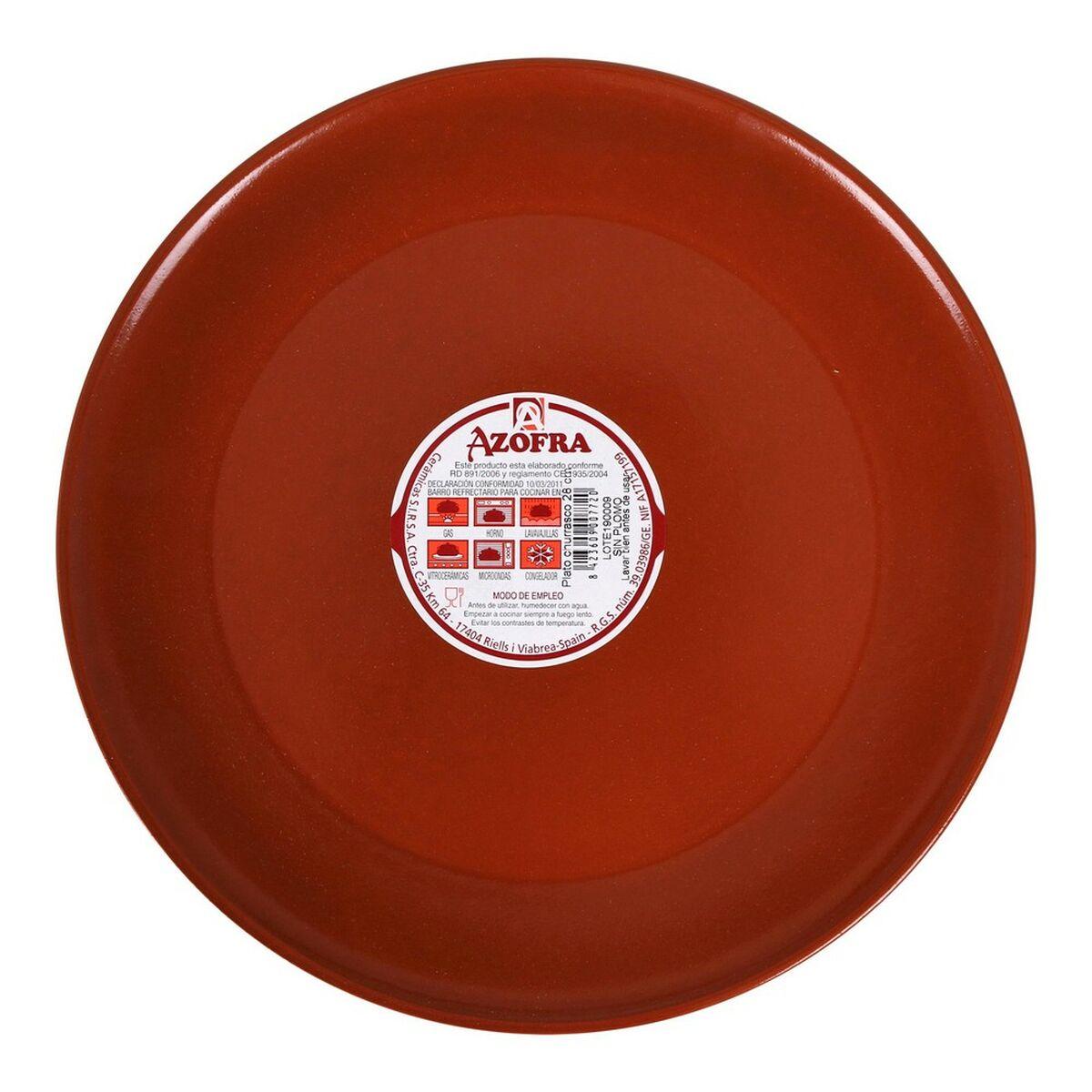 Plato Llano Azofra Churrasco (28 x 28 x 2,5 cm)