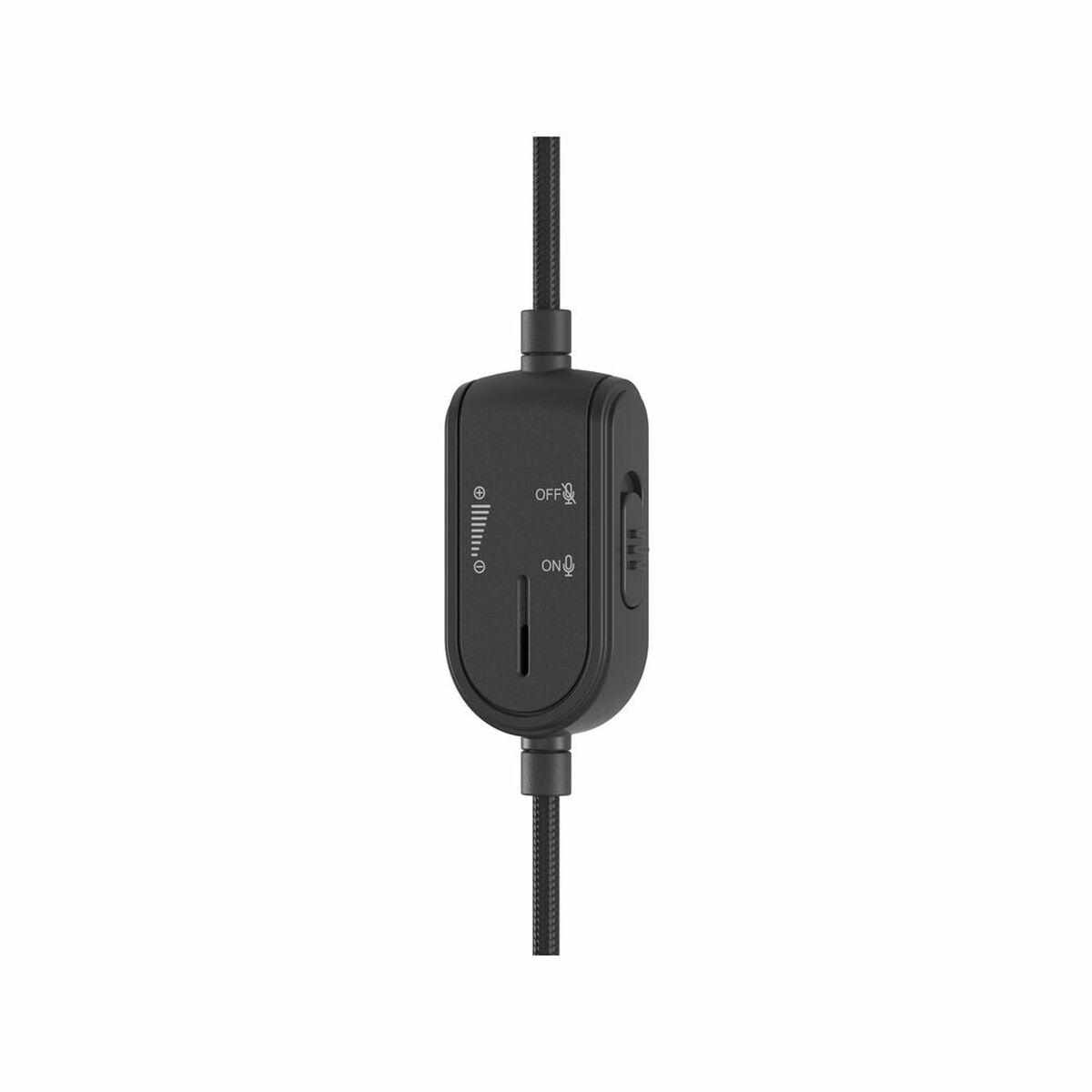 Auriculares con Micrófono Genesis NSG-1658 Negro