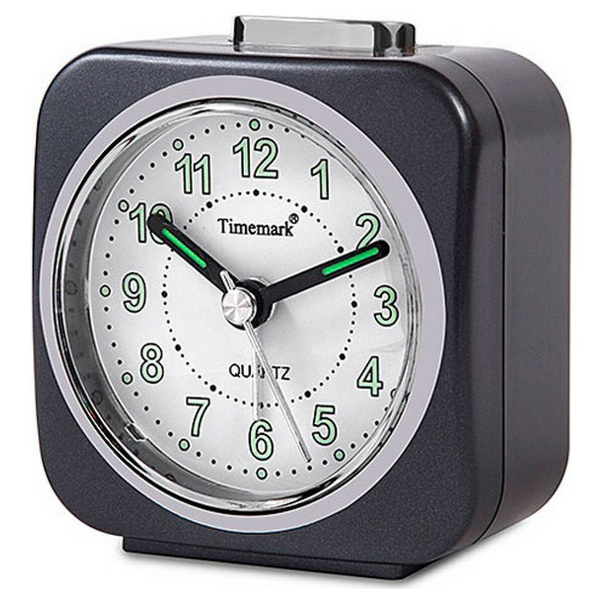 Timemark Reloj Despertador Analogico Timemark Gris 9 x 8 x 5 cm