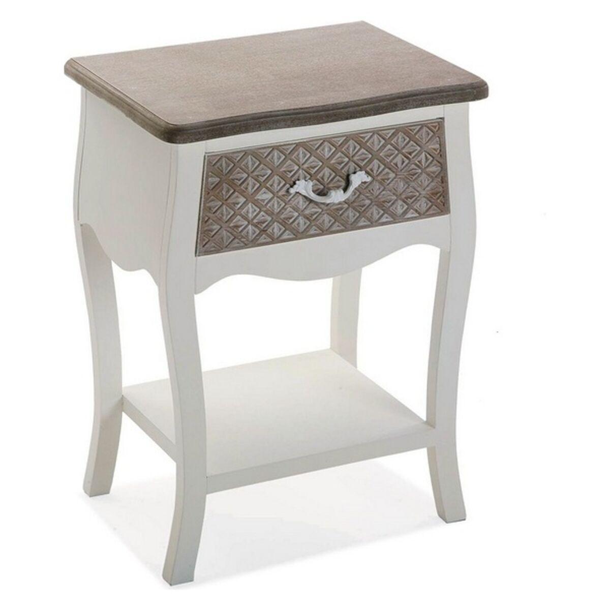 Mesita de Noche Ailen Versa Ailen MDF y madera de pino (34 x 62 x 45 cm)