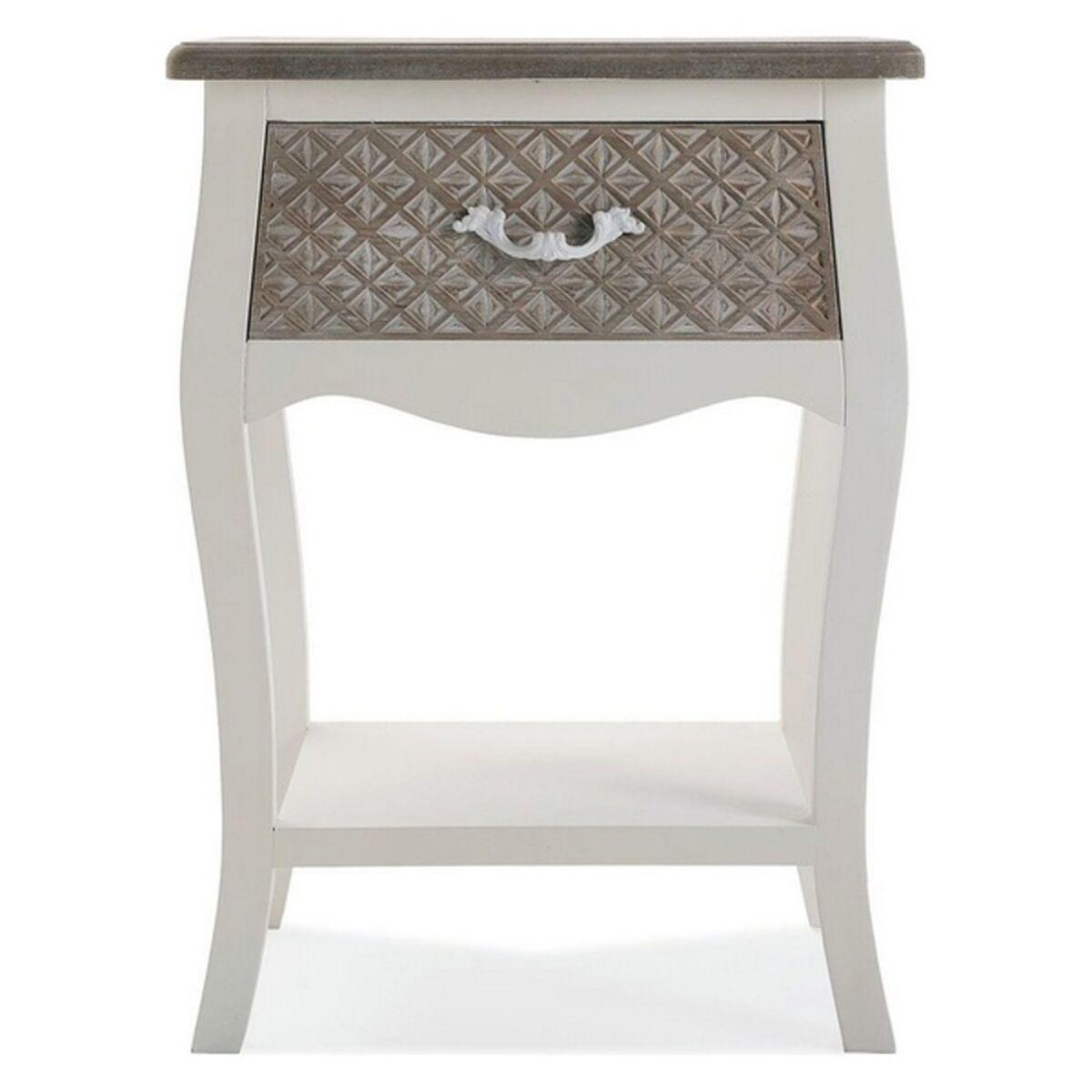 Mesita de Noche Ailen Versa Ailen MDF y madera de pino (34 x 62 x 45 cm)