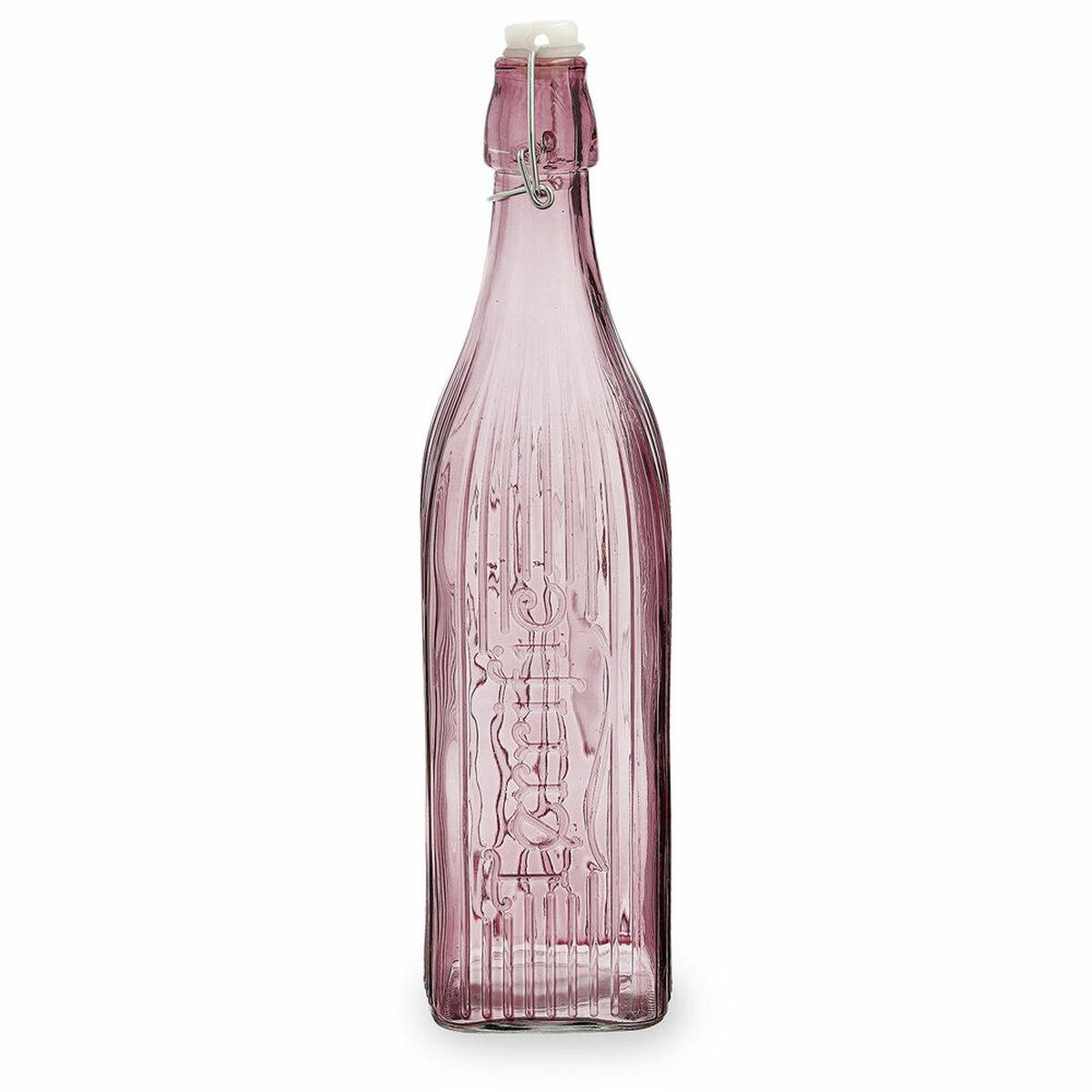 Botella Quid Viba Rosa 1 L Vidrio