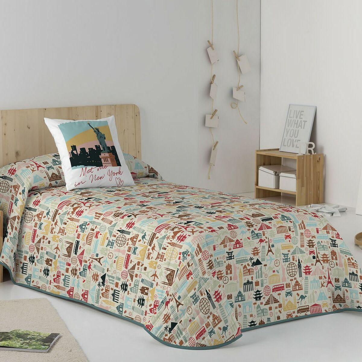 Colcha Cool Kids Postcards Cama de 80/90