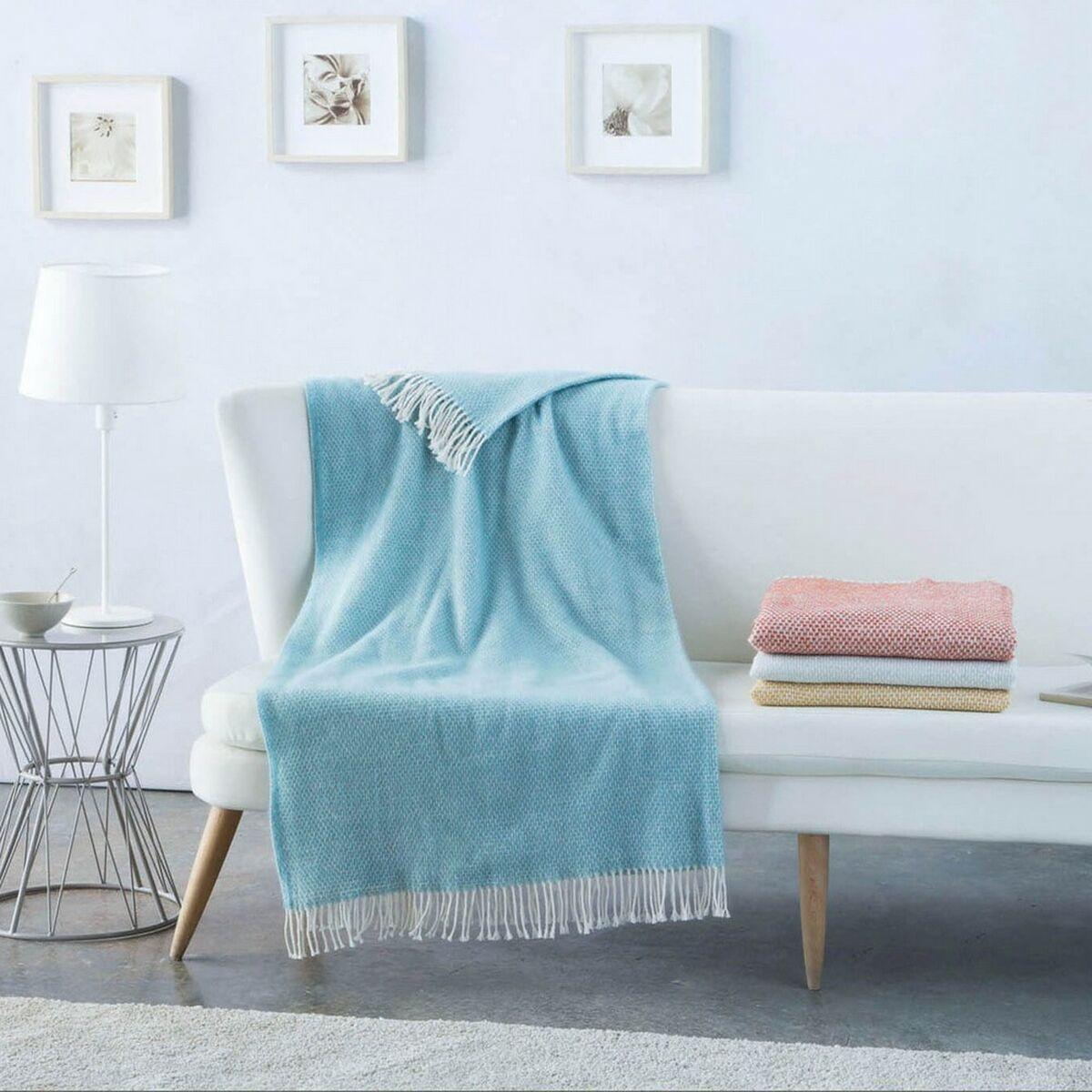 Manta Naturals Azul (130 x 170 cm)